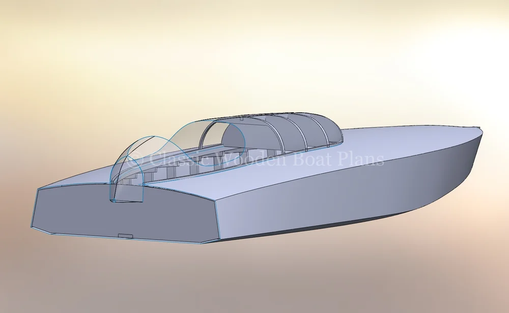 Class D Racer 15 6 Classic Wooden Boat Plans