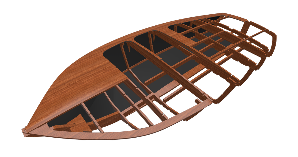 Riviera 17 Classic Wooden Boat Plans