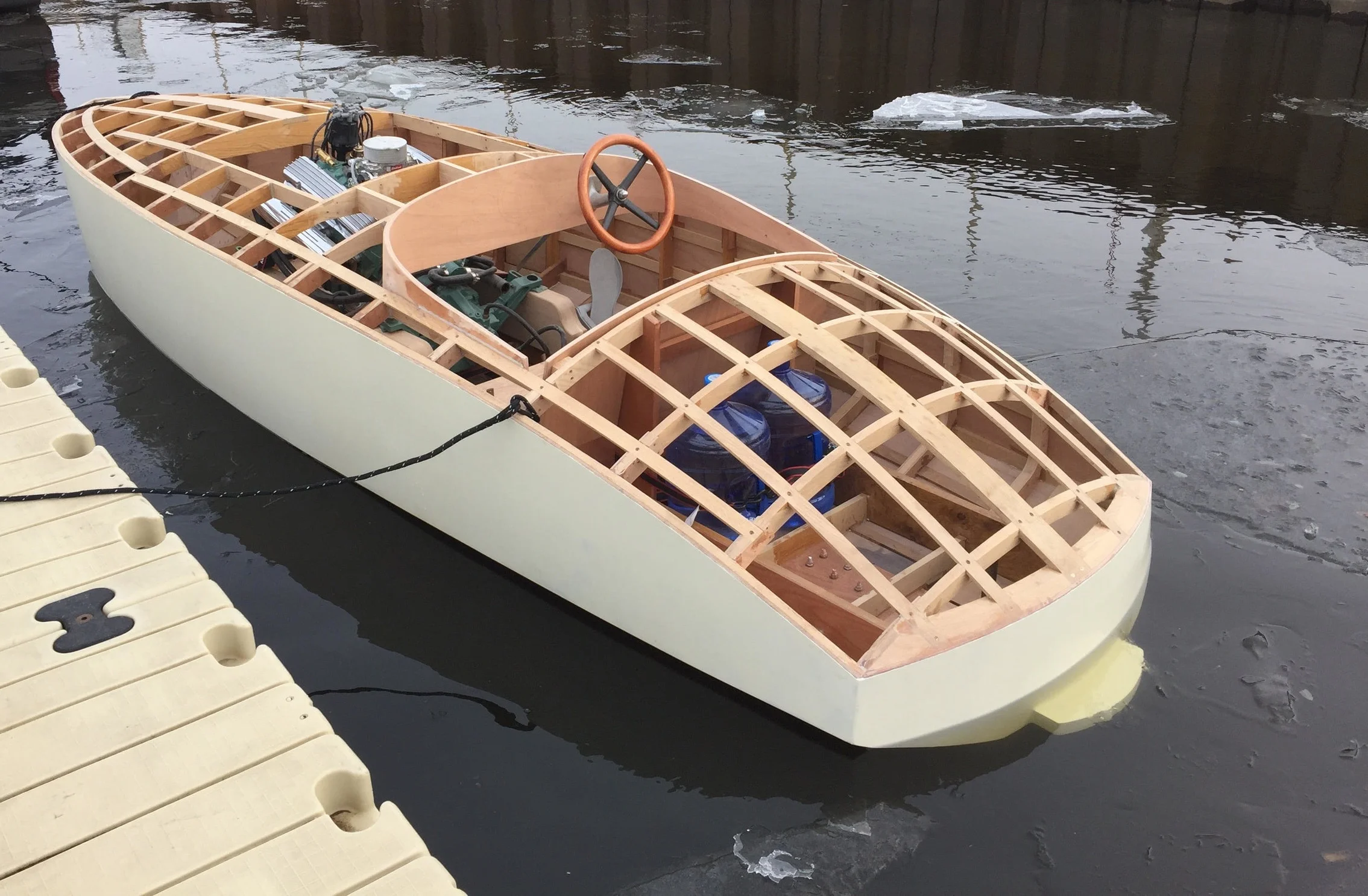 Wooden Boat Lake stock illustrations