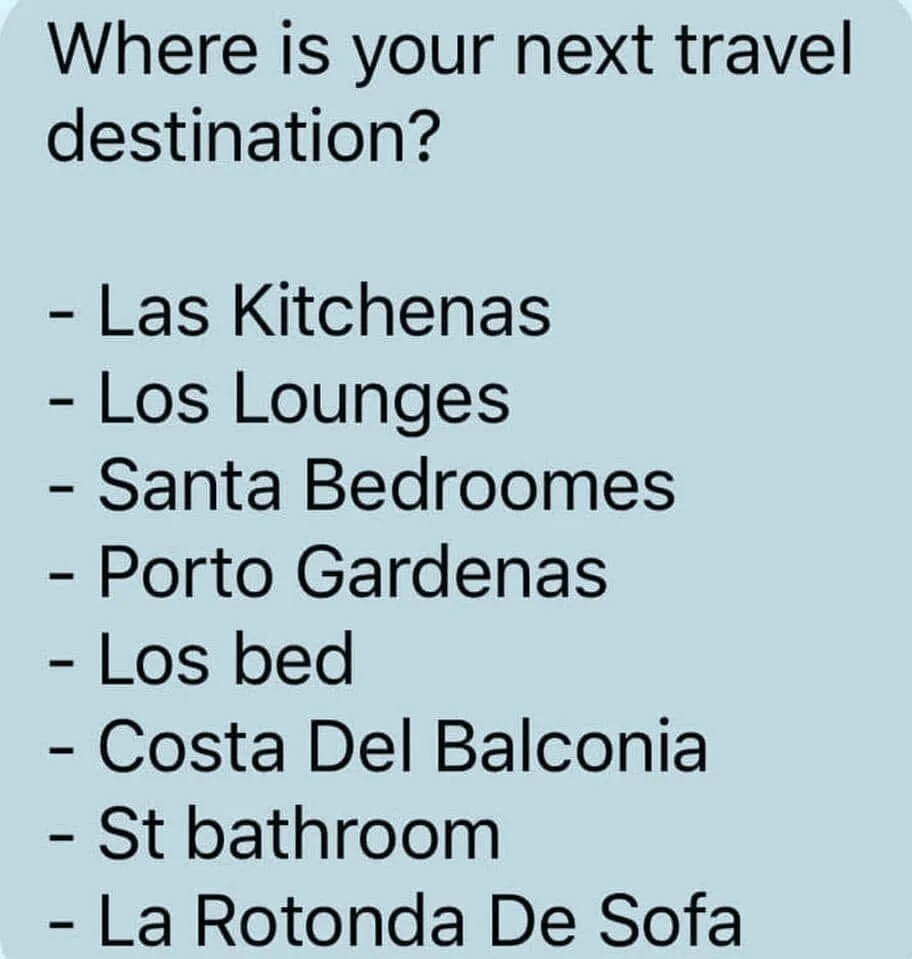 Livin' La Vida Lockdown Day 22: Travel Plans