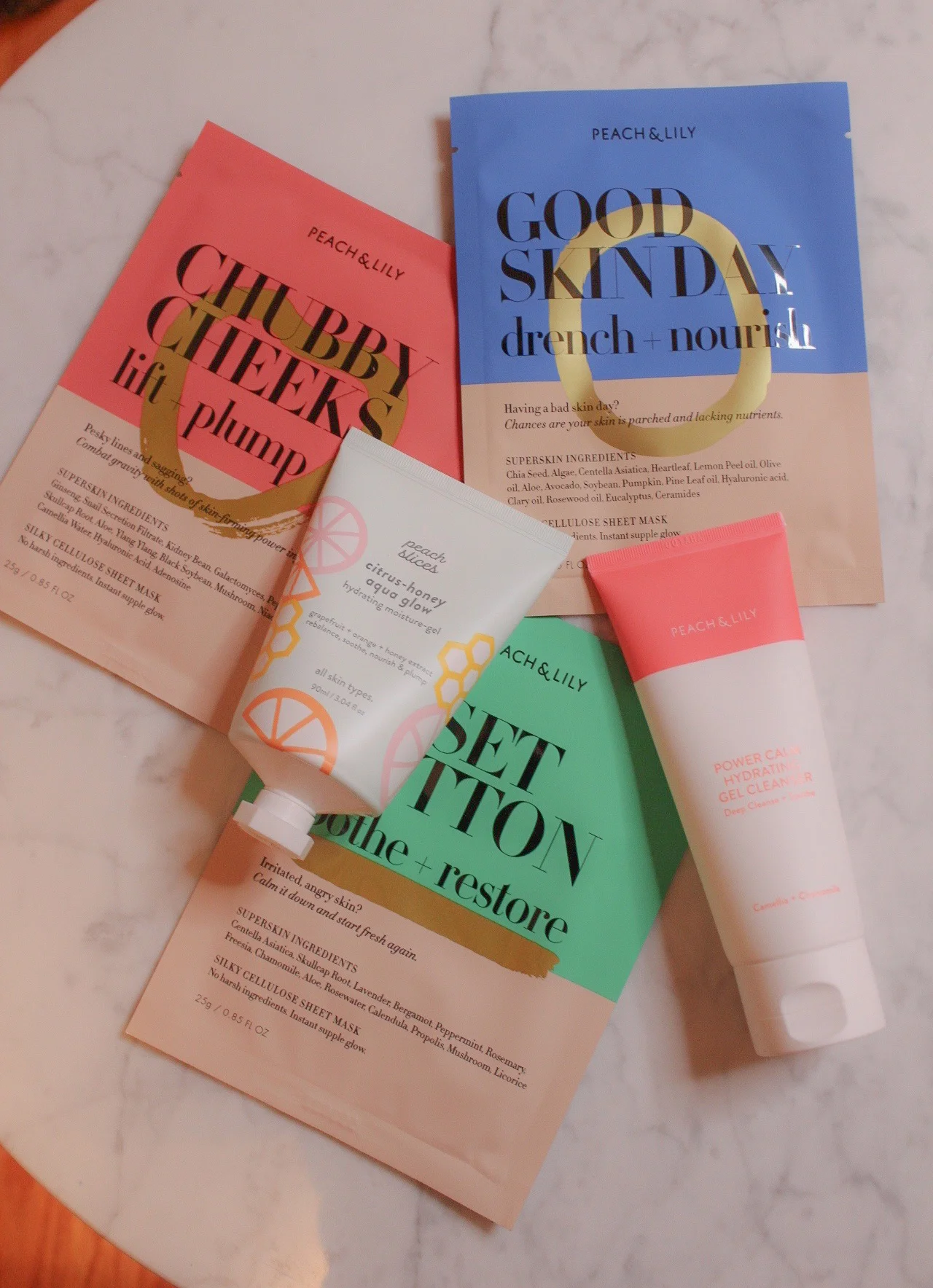 peach and lily calm cleanser