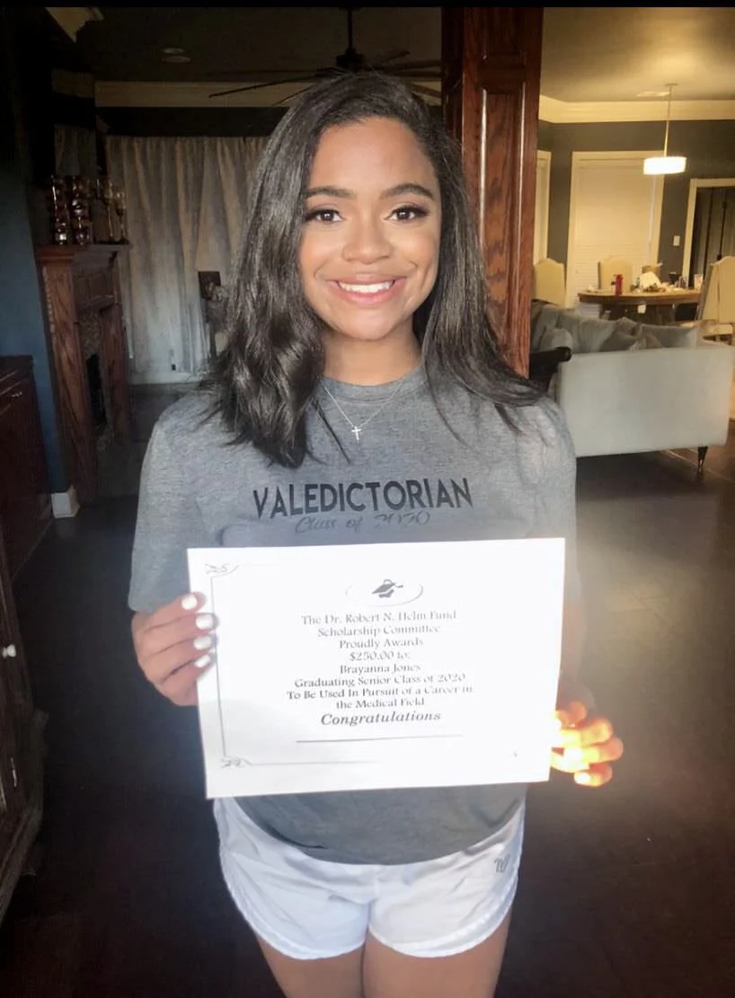 2020 Dr. Robert Helm Scholarship Winner for STEM Magnet Academy of Pointe Coupee
