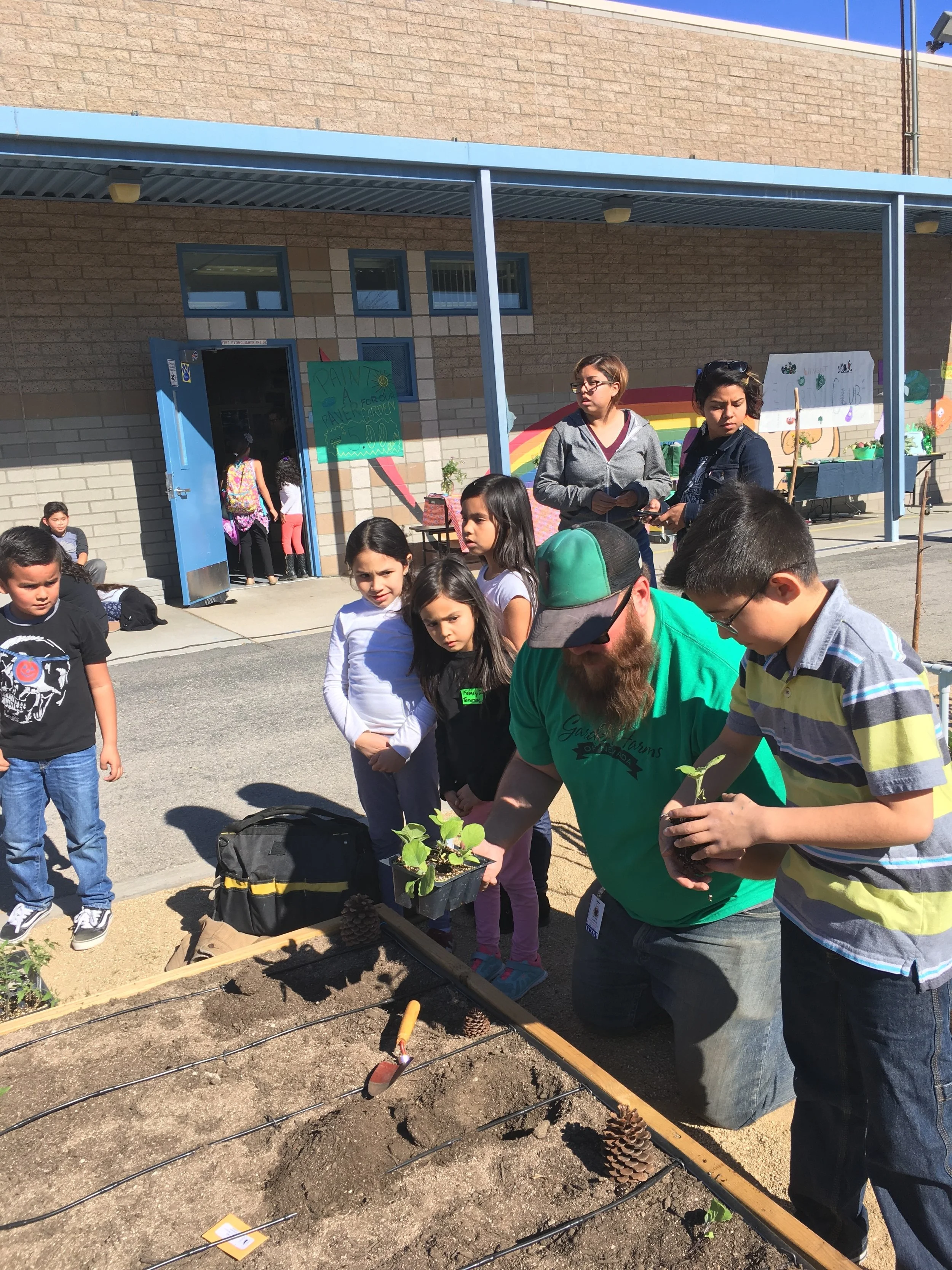 Garden classrooms project sows environmental seeds