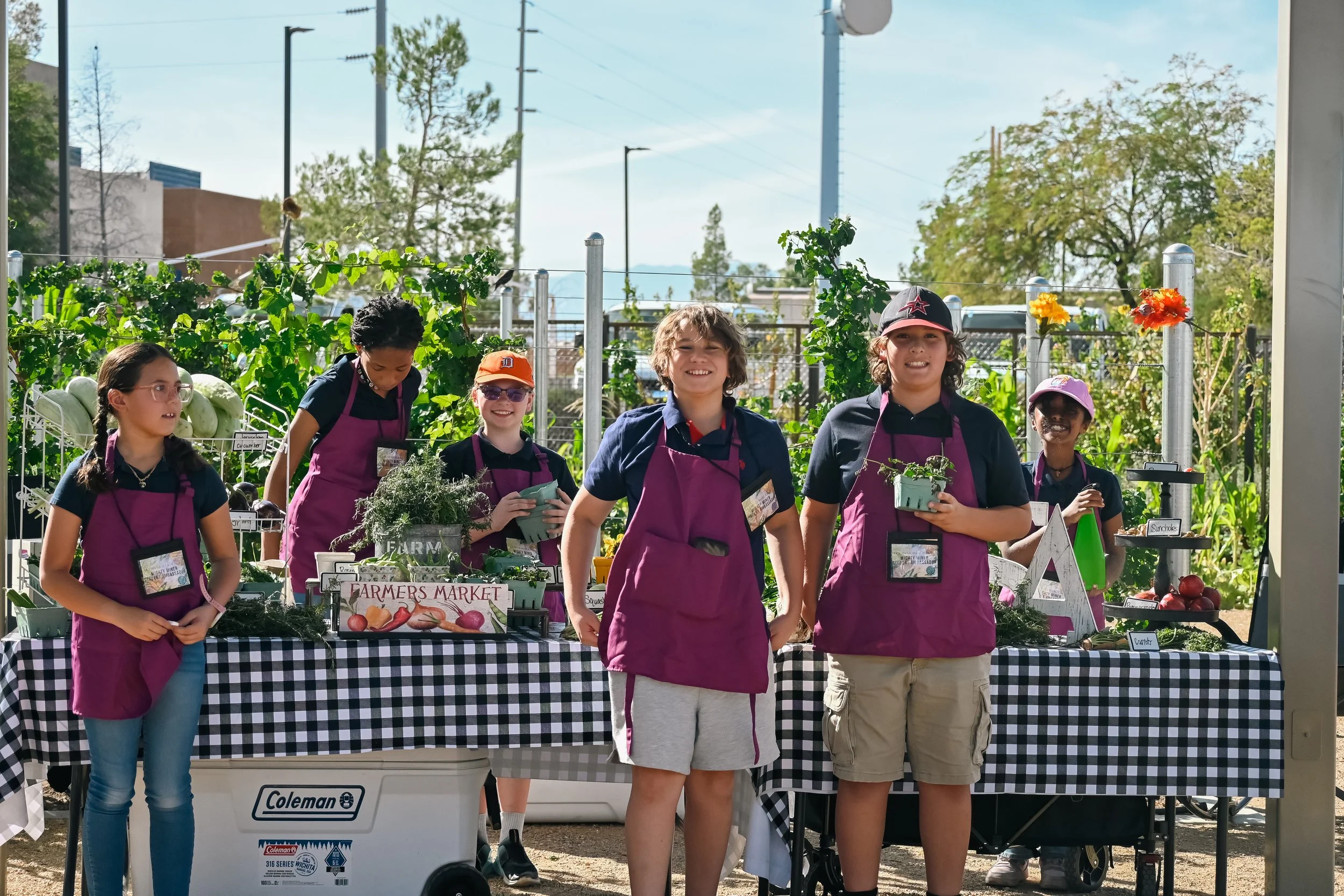 Garden Farms x Vegas Golden Knights Junior Farmers Market