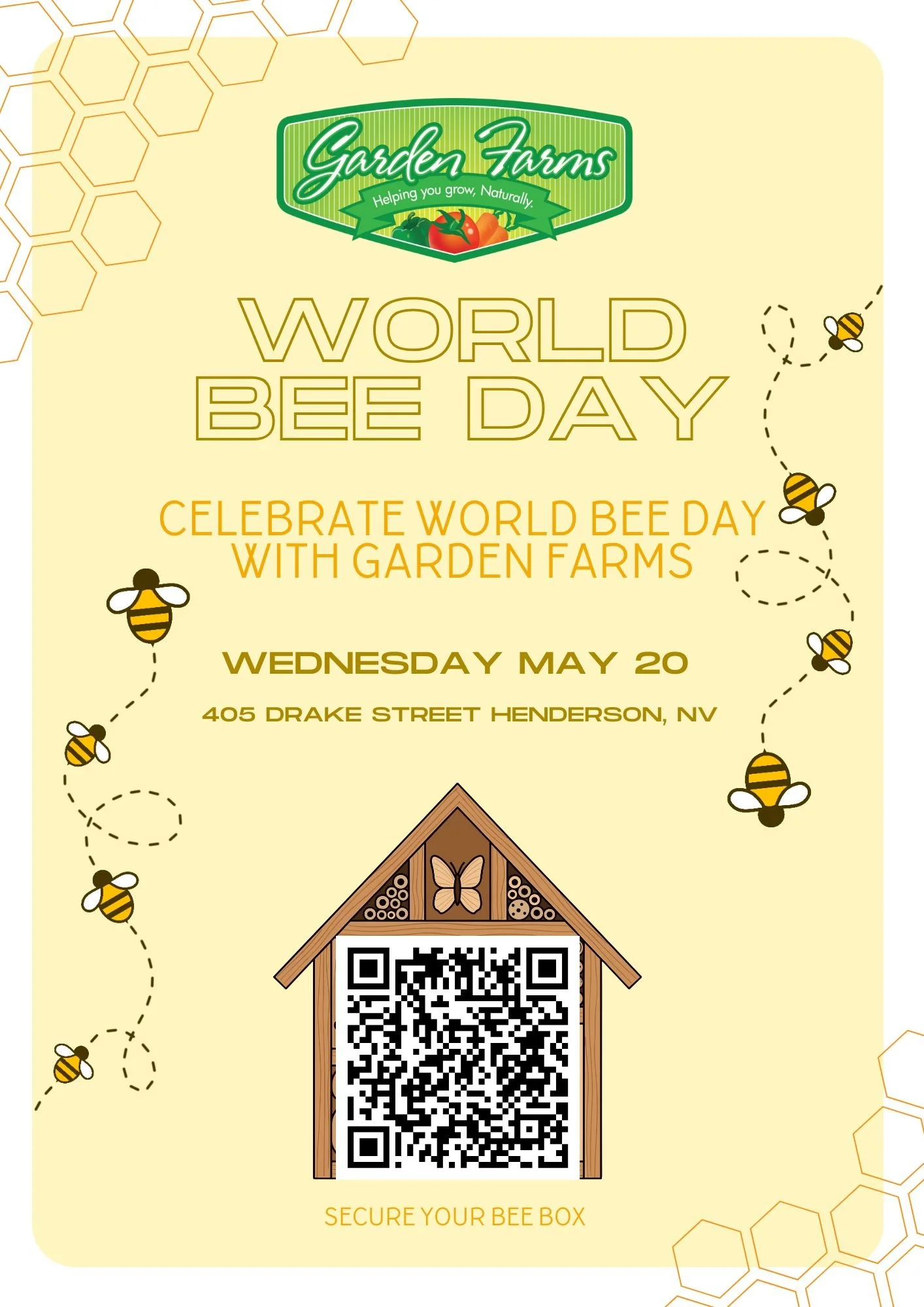 Yellow Simple Cute Bee Page Border A4 Document (1).jpg