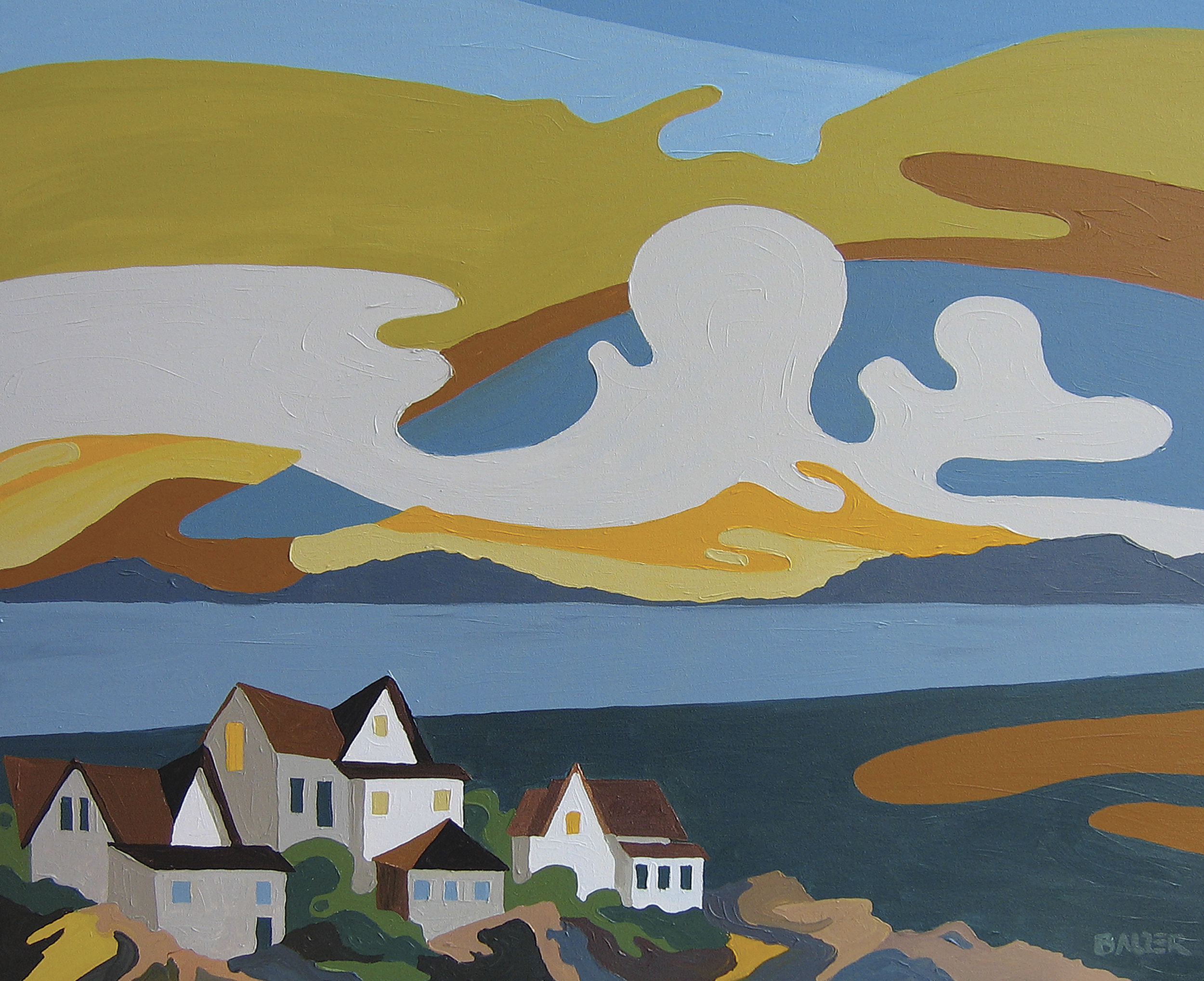 Dallas Road View to the Olympics