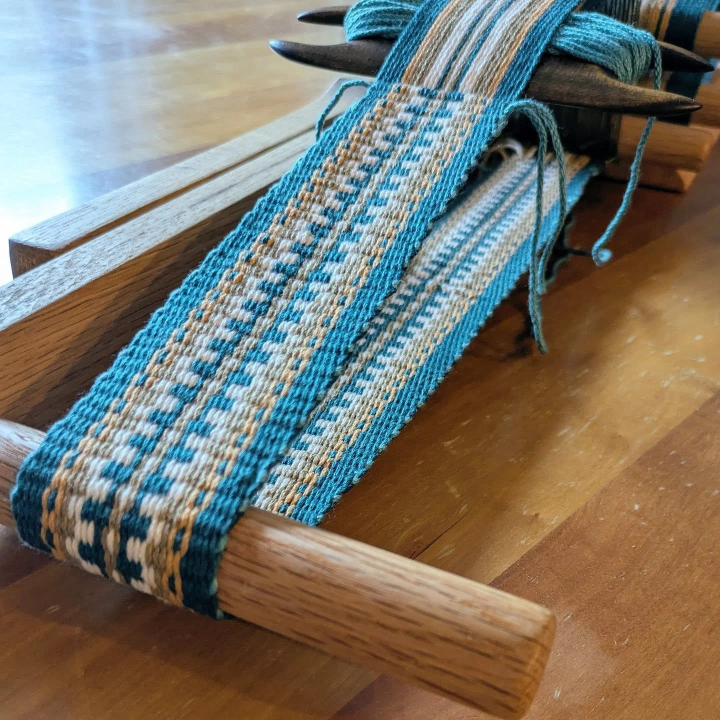 I make because it feels good. It feels amazing, actually. To turn a pile of yarn into a beautiful strip of cloth is to feel alive and powerful. ... and by powerful I mean the sort of power to create things that are good, beautiful, and useful. Power 