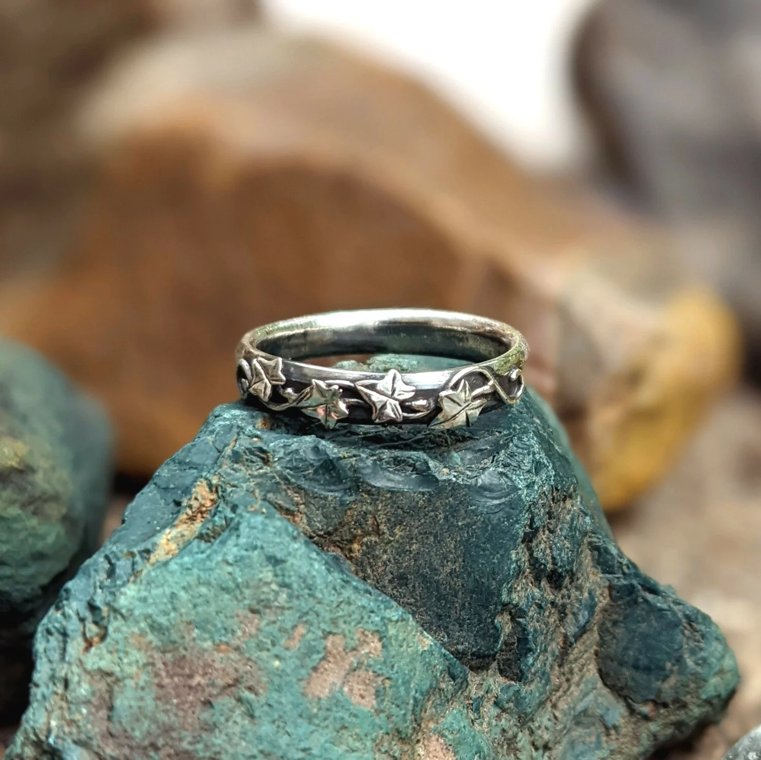 Silver Ivy Ring — Idle Talons