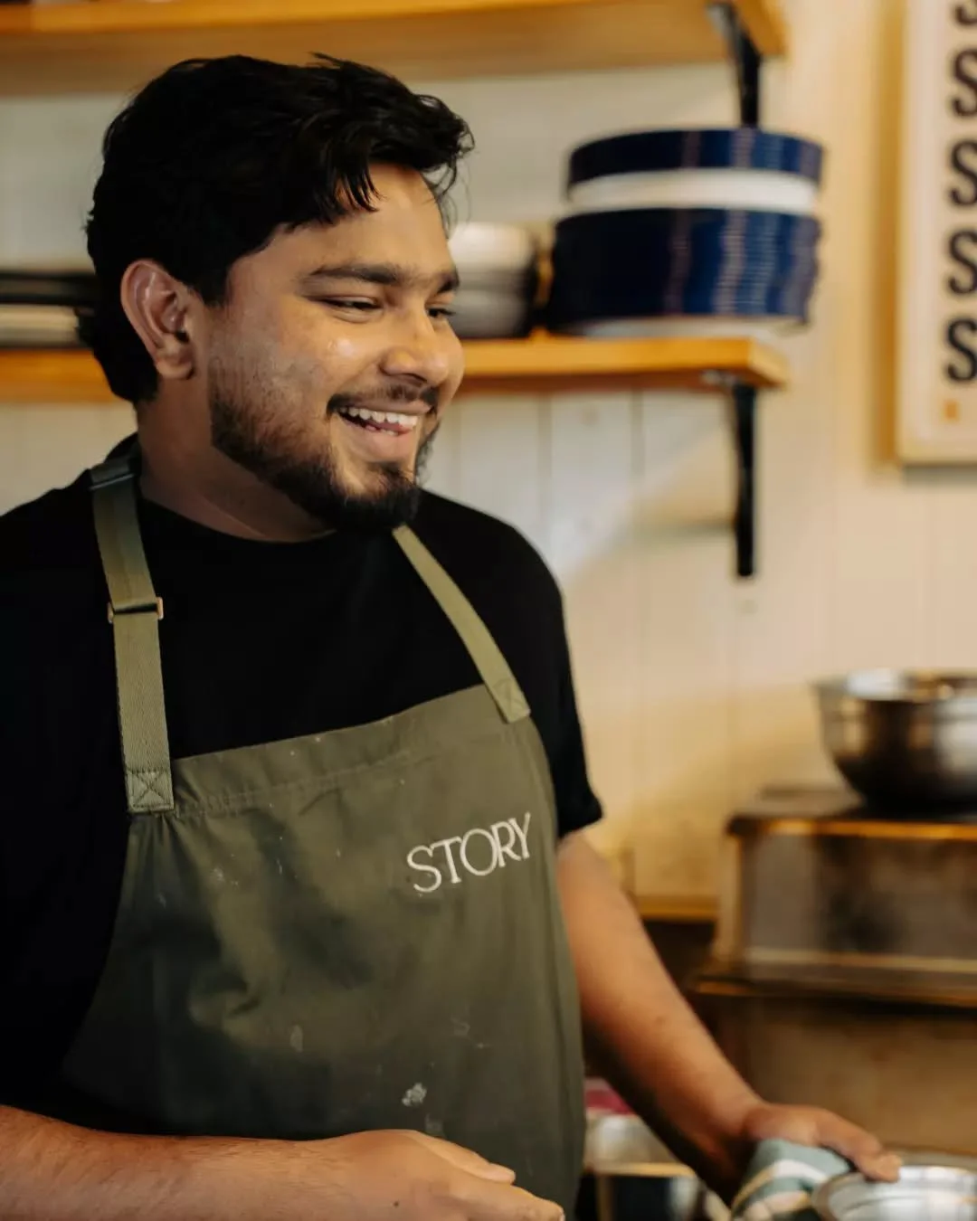 Serious about flavour. Not so serious about everything else. 😉🍳

The kitchen at STORY is always buzzing, but we always make time for a good laugh between tickets.