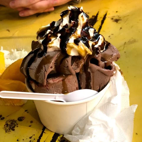 Rolled ice cream is always a good idea.