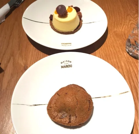 Treated ourselves to some fancy dessert at Marou Faiseurs de Chocolat!