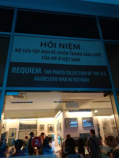 The picture says it all, our visit to the War Remnants Museum was very humbling indeed.