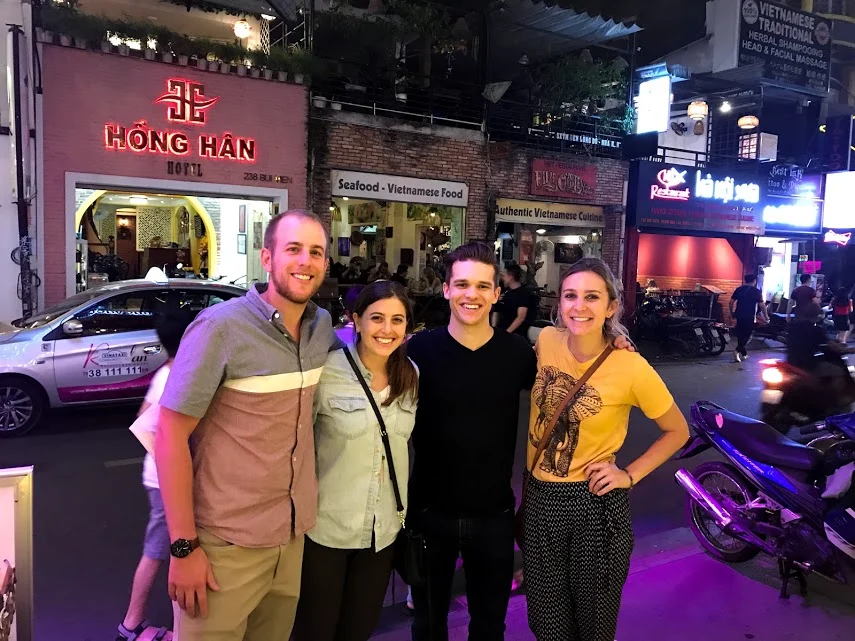 We had a great time catching up with our pals - Mike and Carlie.