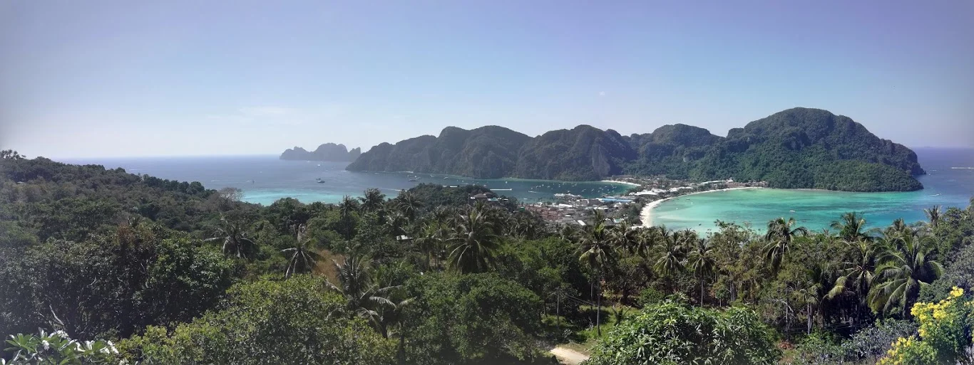 The view was well worth the climb up the steep and winding staircases.