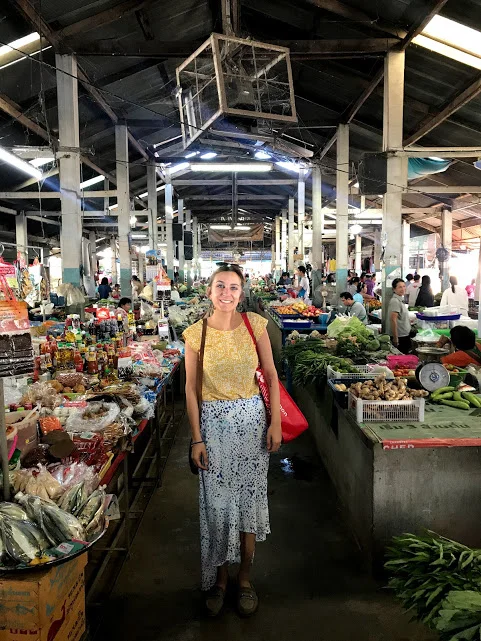 Shopping at the Phu Sang local market is part of our weekly routine! We even have a go to veggie guy.