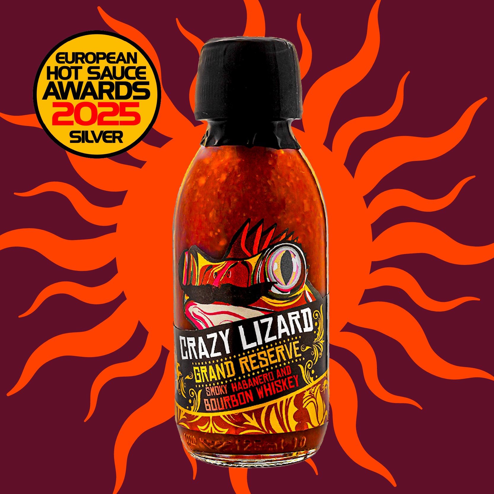 Salsa picante ahumada de habanero y whiskey estilo chipotle