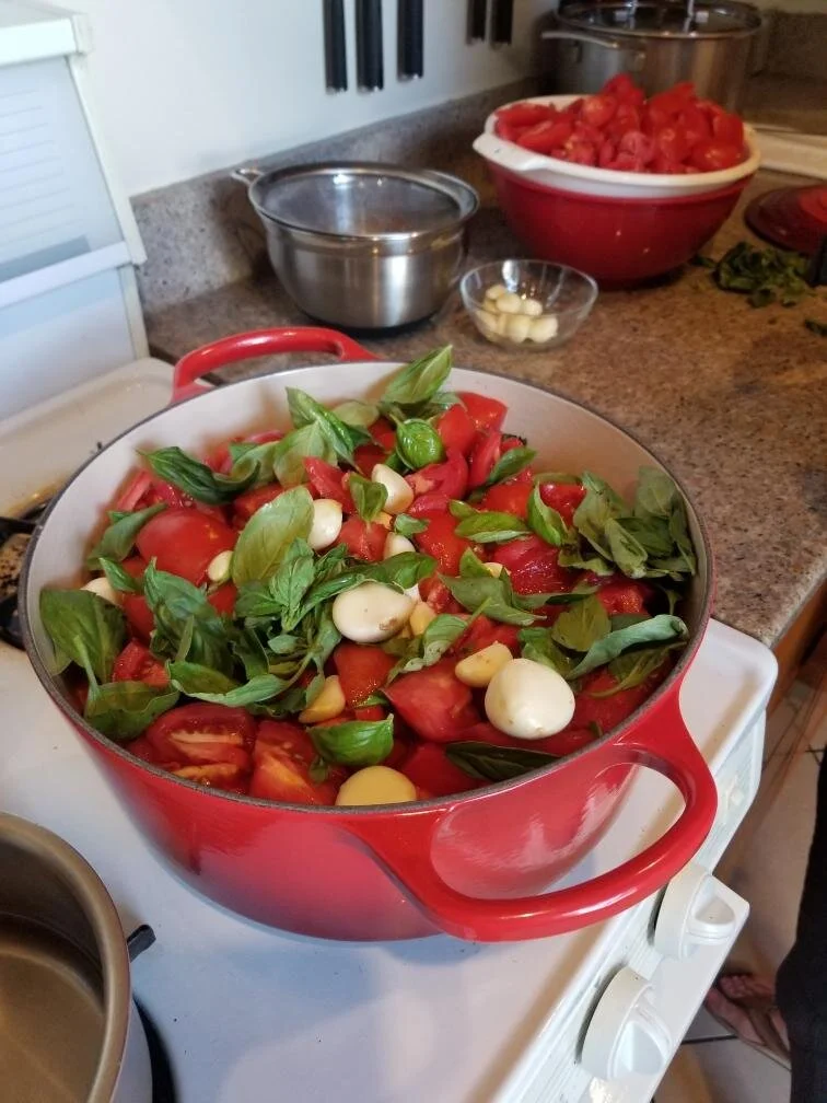 Tomato Sauce Canning Workshop