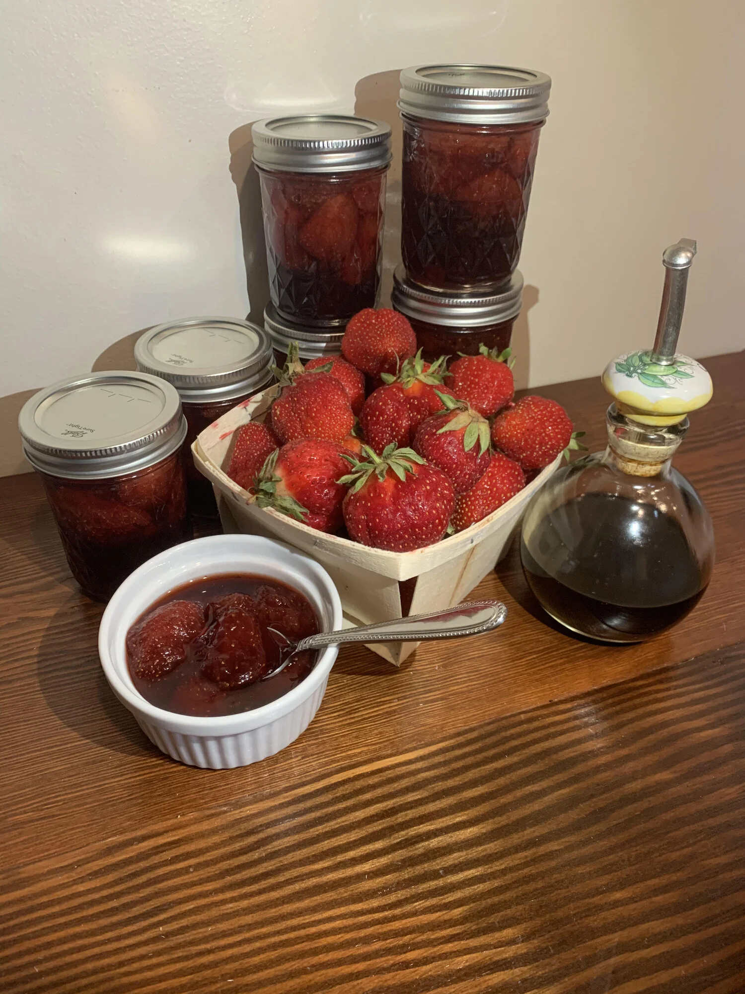 Strawberry Balsamic Jam Canning Workshop