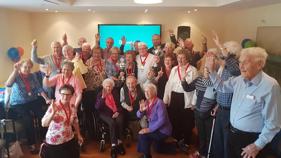 Bronze medal in the team competition: Bruyere Village took the bronze medal.
