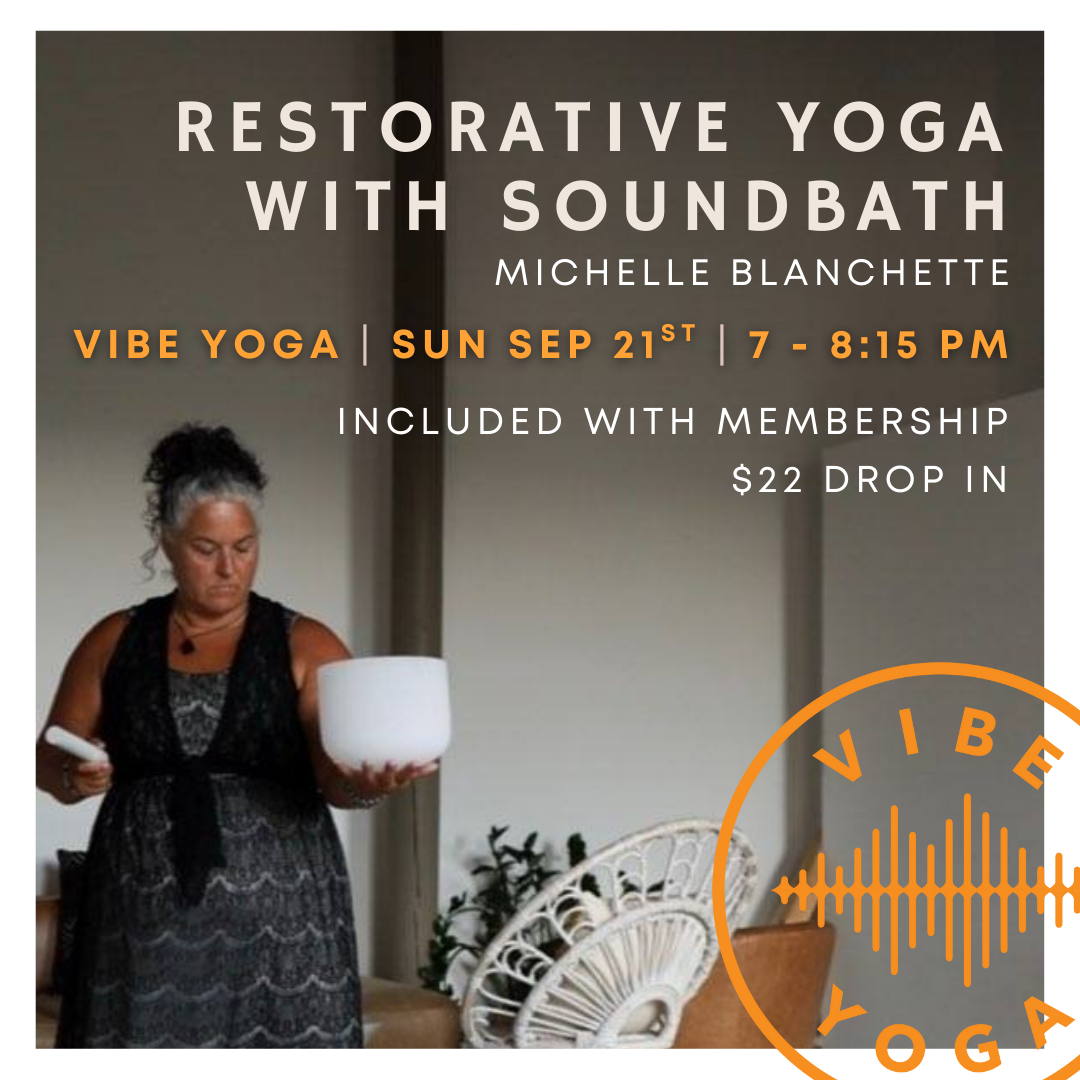 Restorative Yoga with Sound Bath