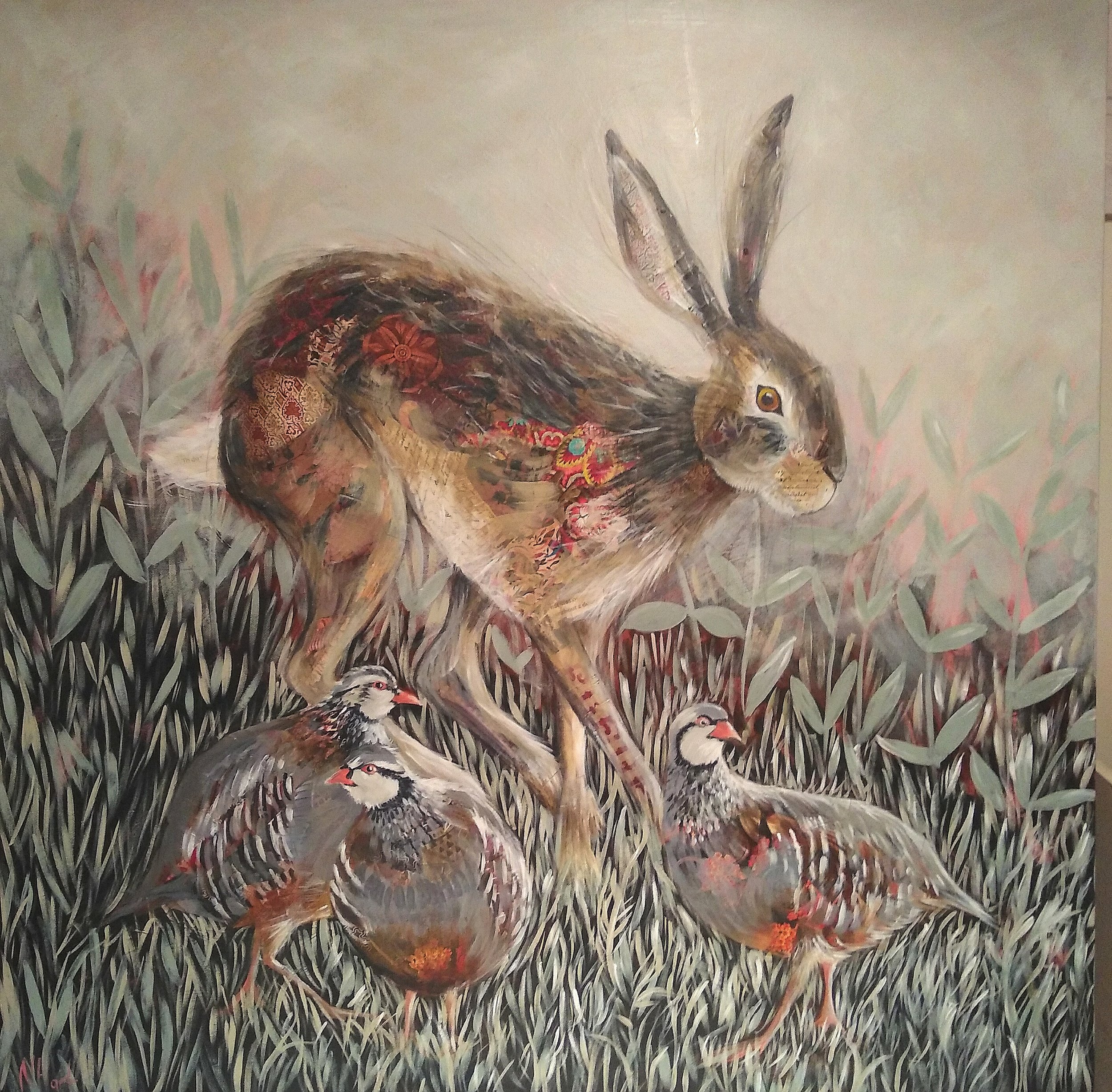 Hare and Partridge (sold)