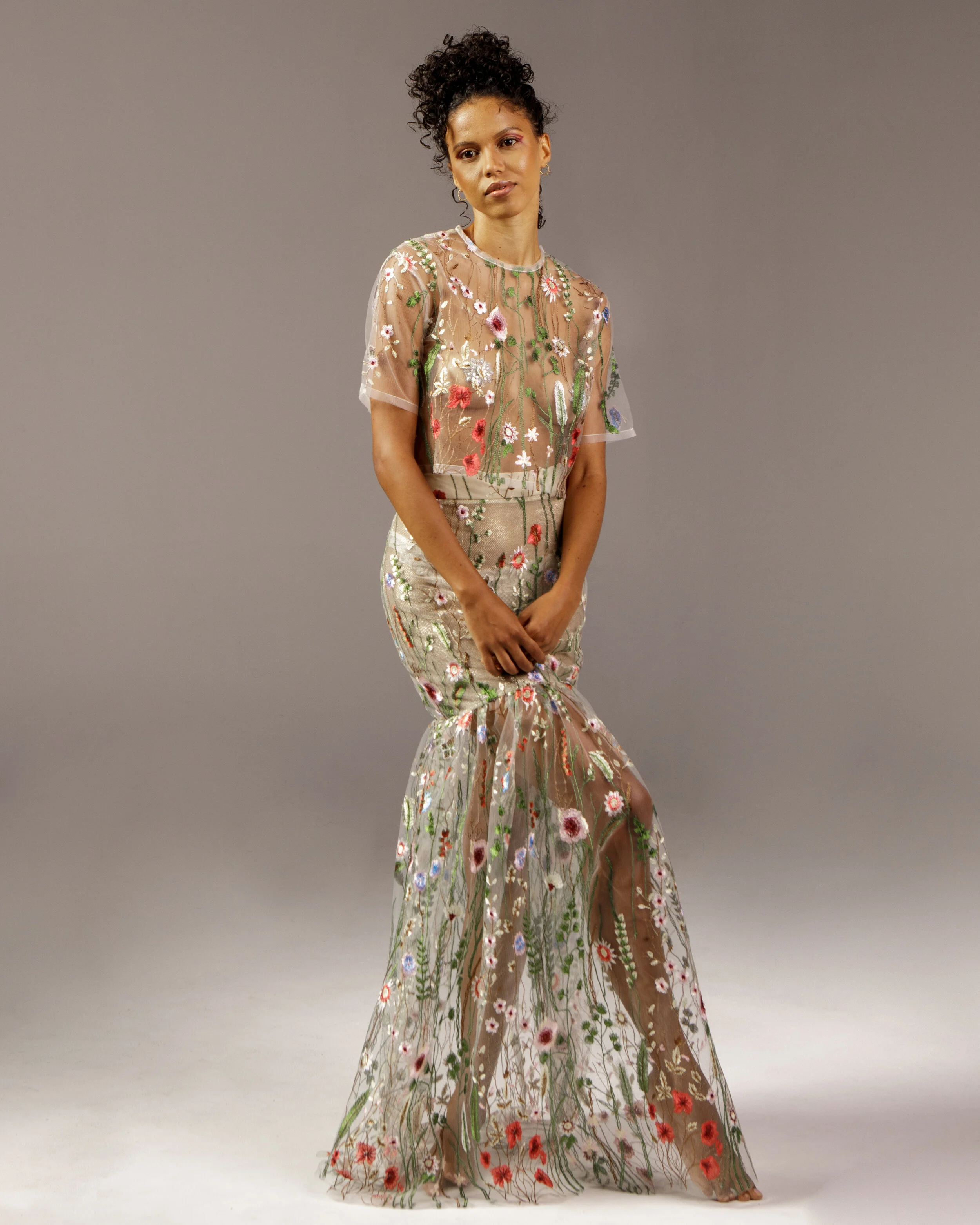 Meadow  Maxi Skirt in Lush