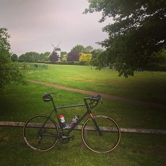 my bike and me