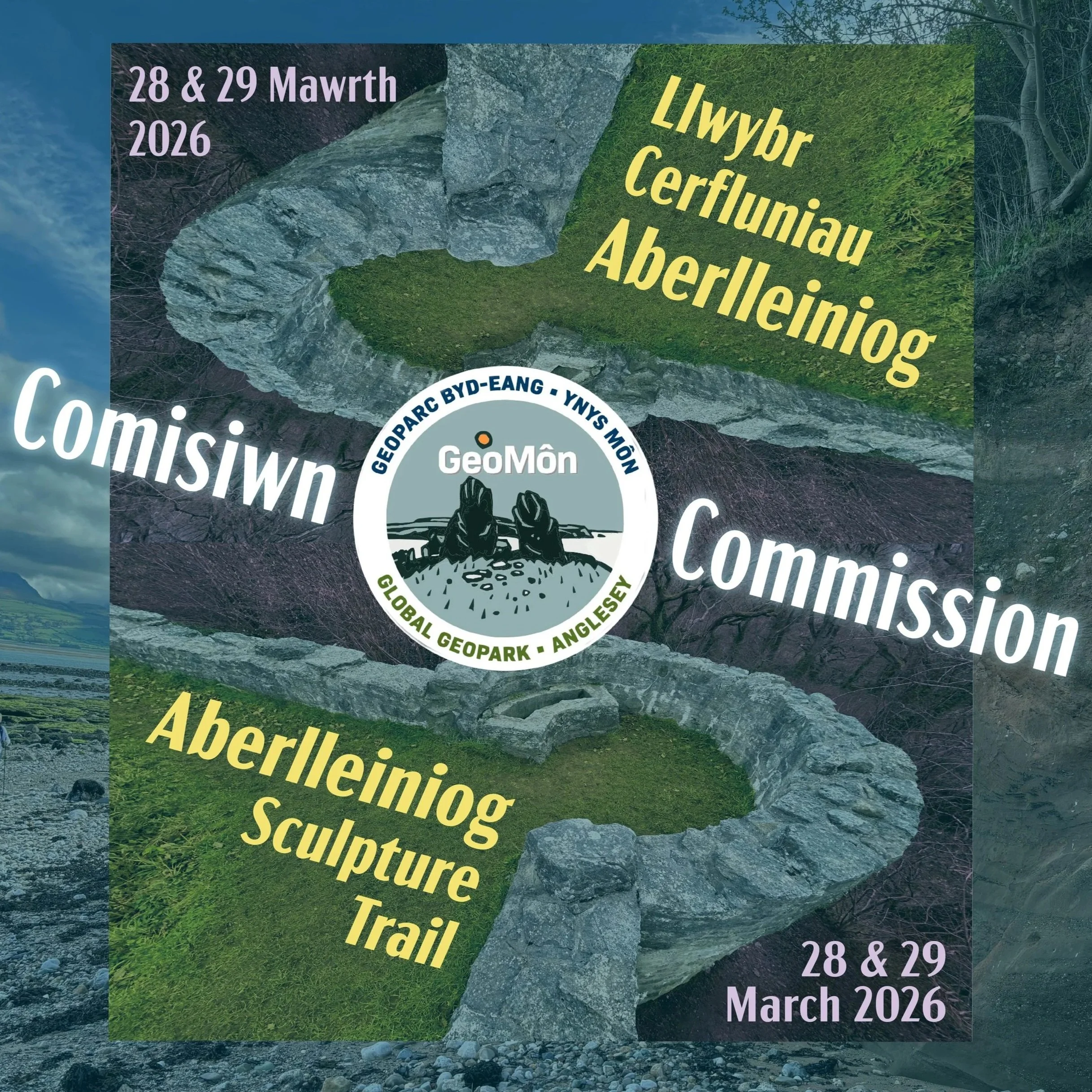 Comisiynau a Microbreswylfeydd - Llwybr Cerfluniau Aberlleiniog