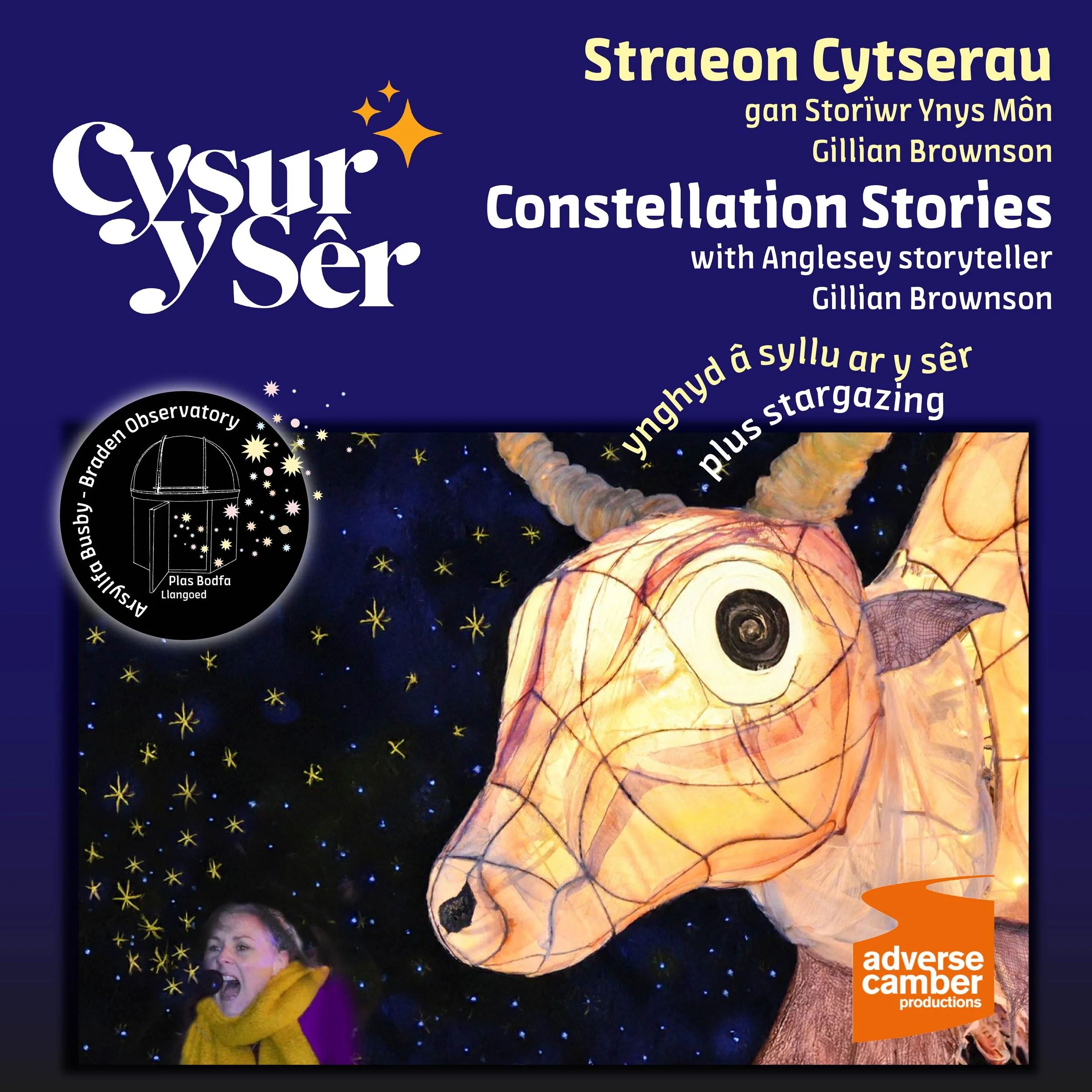 Cyser y Sêr - Straeon Constellation - OEDOLION