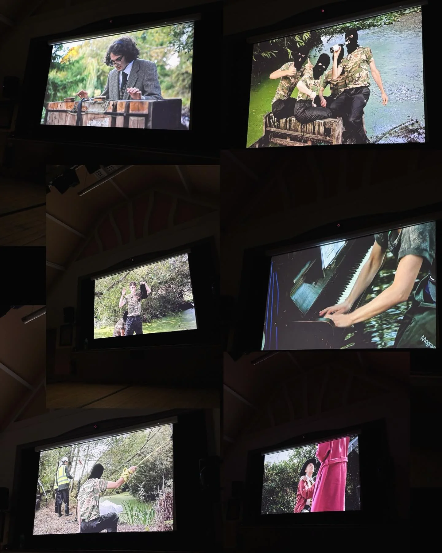 Llongyfarchiadau Ynyr Pritchard. A beautiful, challenging, and thought-inspiring evening! Such a treat to experience the Piano Drowning trilogy on the big screen at Sinema Llangoed. So much of the complex layering, references, inspiration and deep th