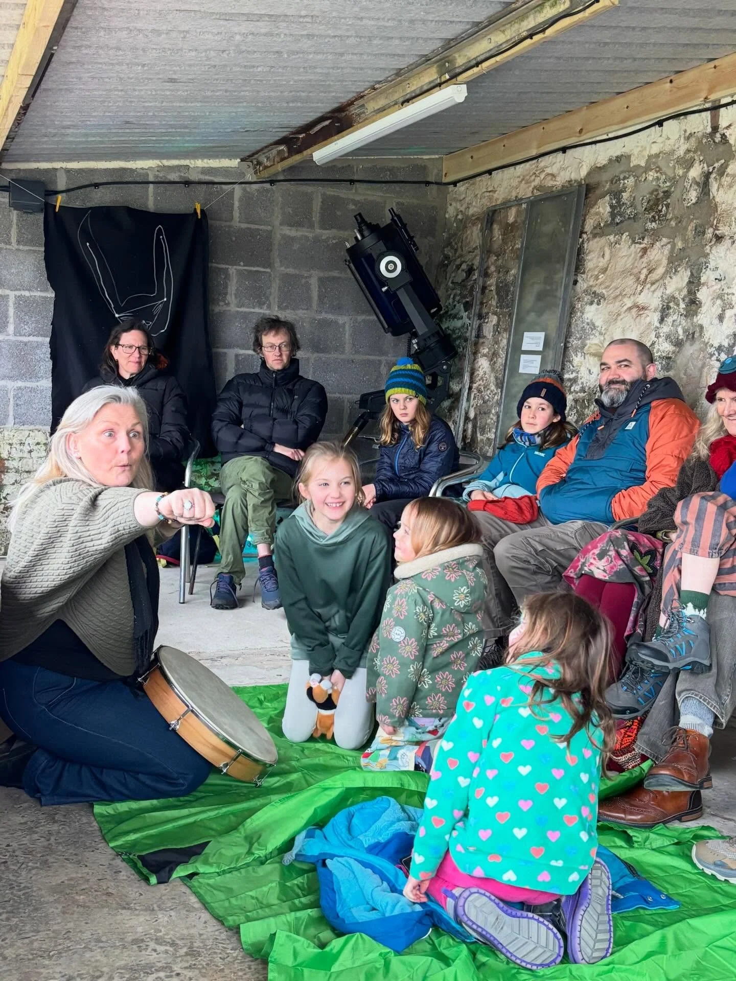 What a day exploring Yr Tarw - Taurus, the mourning oxen whose tears were so great he created a new lake near yr wyddfa.  We met Yr Afanc, a giant beaver/dragon/sea beast, angry and wild, causing havoc in the communities of the Conwy valley.  We met 