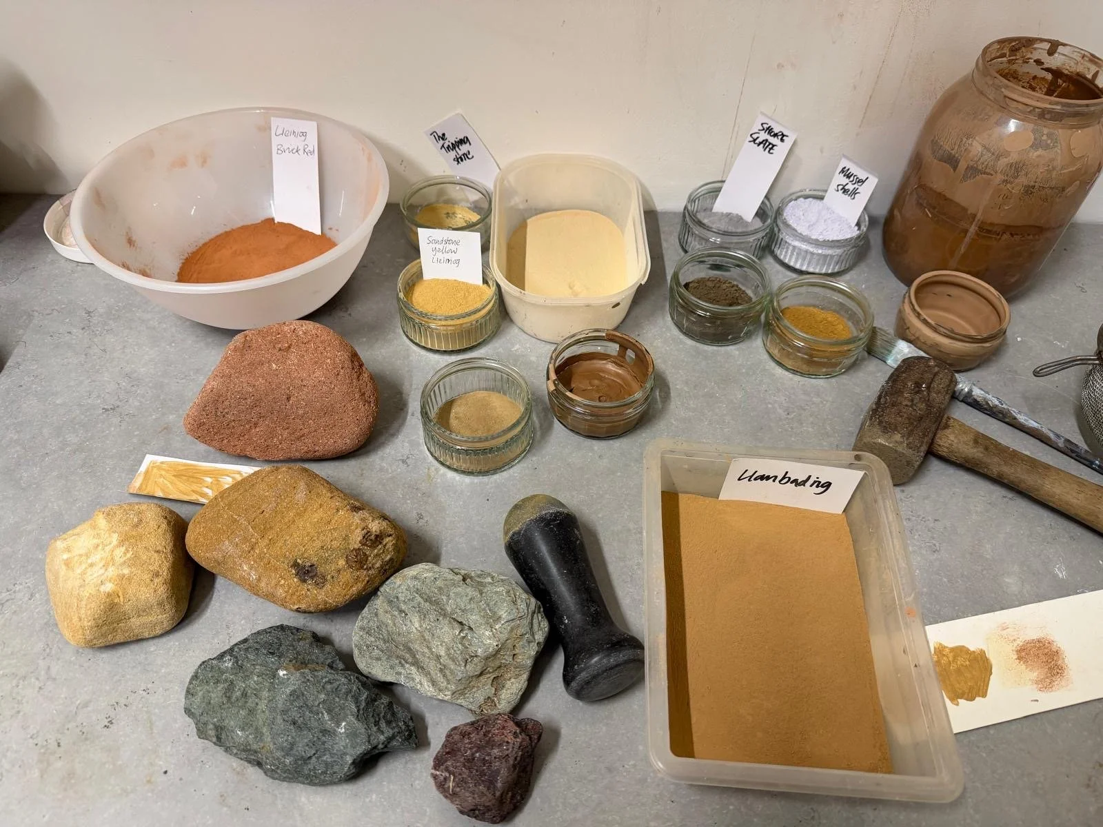 Pom Stanley a Caroline Schofield