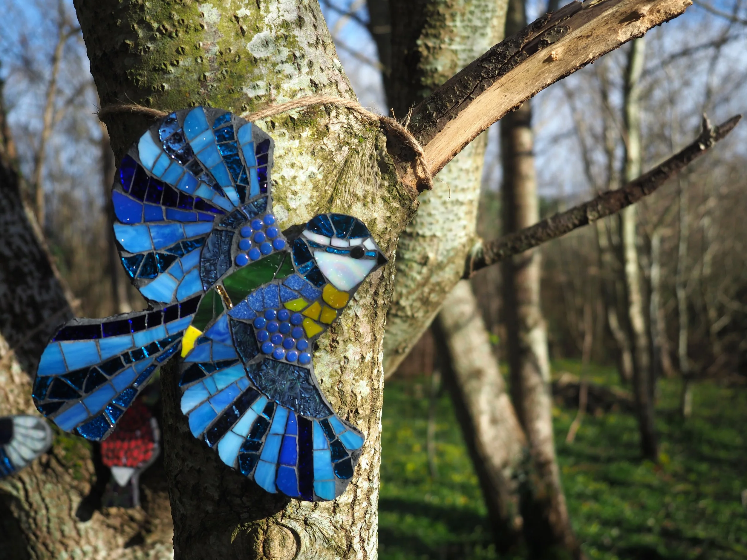 'Ffrindiau Pluog' gan Karen Flippance