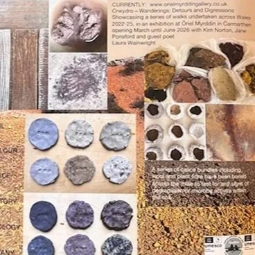 'Cysylltiadau Deunyddiol: Mynydd Parys' gan Trish Bould