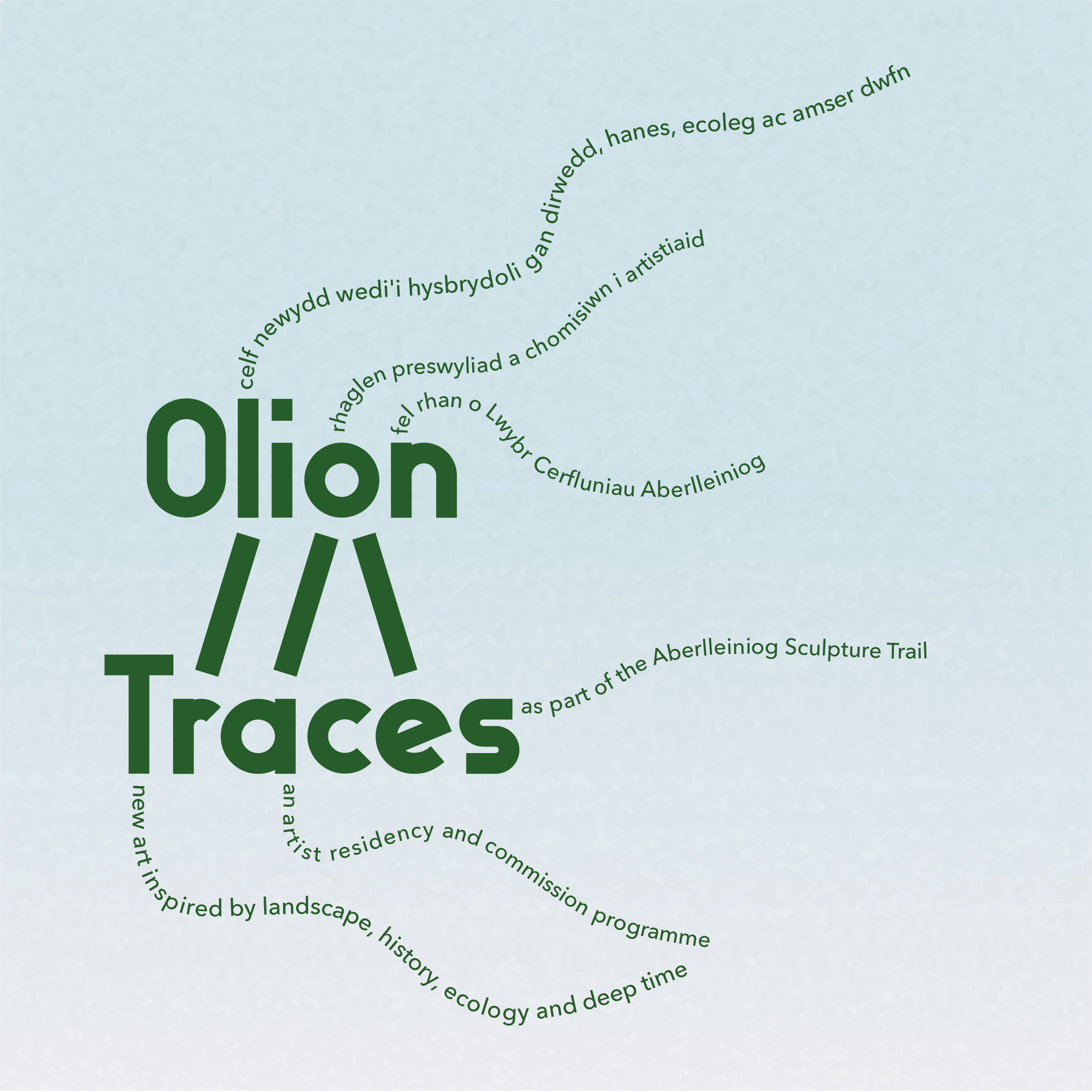 Olion //\ Traces - new art inspired by landscape, history, ecology and deep time