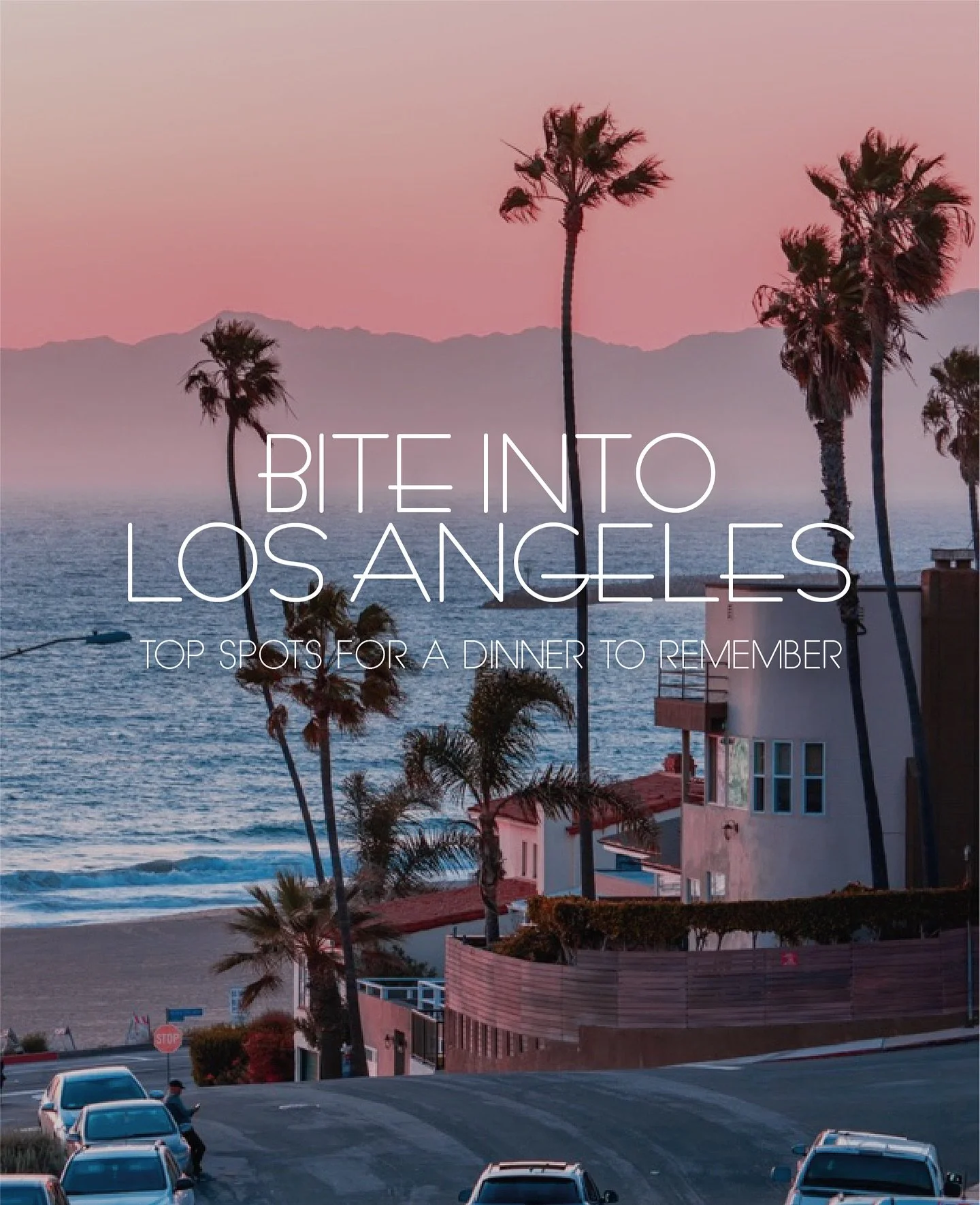 Bite into Los Angeles: The Most Unforgettable Evening Bites&nbsp;
🍽️✨ In LA, dinner isn&rsquo;t just a meal&mdash;it&rsquo;s a whole scene. Think candlelit patios, skyline views, and menus that read like poetry. Food meets flair, and every bite feel