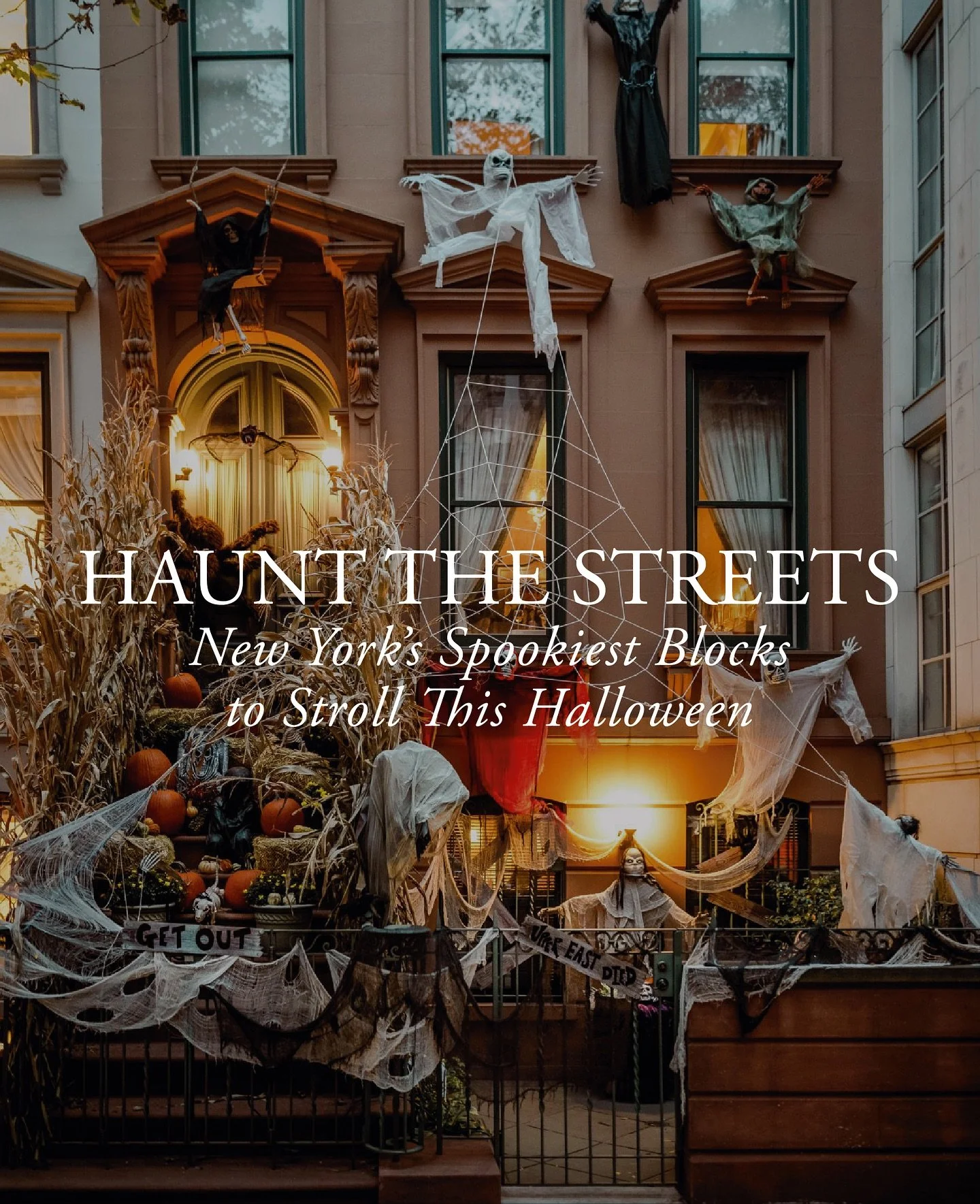 New York City transforms into a Halloween wonderland each October, with certain streets and neighborhoods going all out with decorations, spooky displays, and festive activities. Here are some of the best streets to visit for a memorable Halloween ex