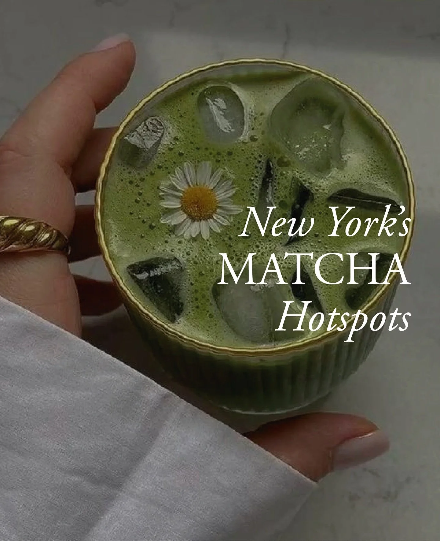 💚 Green Gold in the City That Never Sleeps
If matcha is your love language, New York is your playground. From zen-inspired tea bars to chic minimalist caf&eacute;s, these four spots pour the city&rsquo;s finest green elixir:
-Cha-An Teahouse for a s