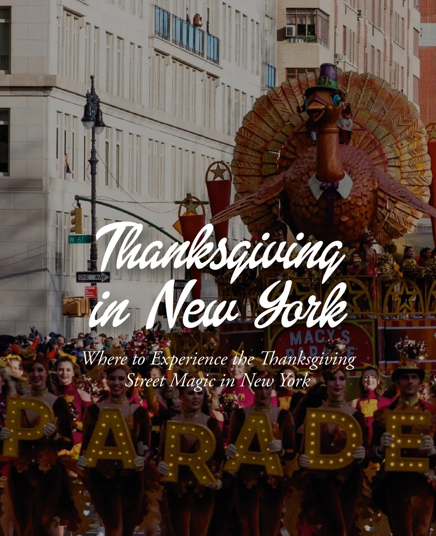 Thanksgiving in New York is more than a holiday &mdash; it&rsquo;s a runway in motion. From the iconic Macy&rsquo;s Parade to the glittering buzz of the city streets, every avenue turns into a stage for style, joy, and spectacle.

Begin your morning 