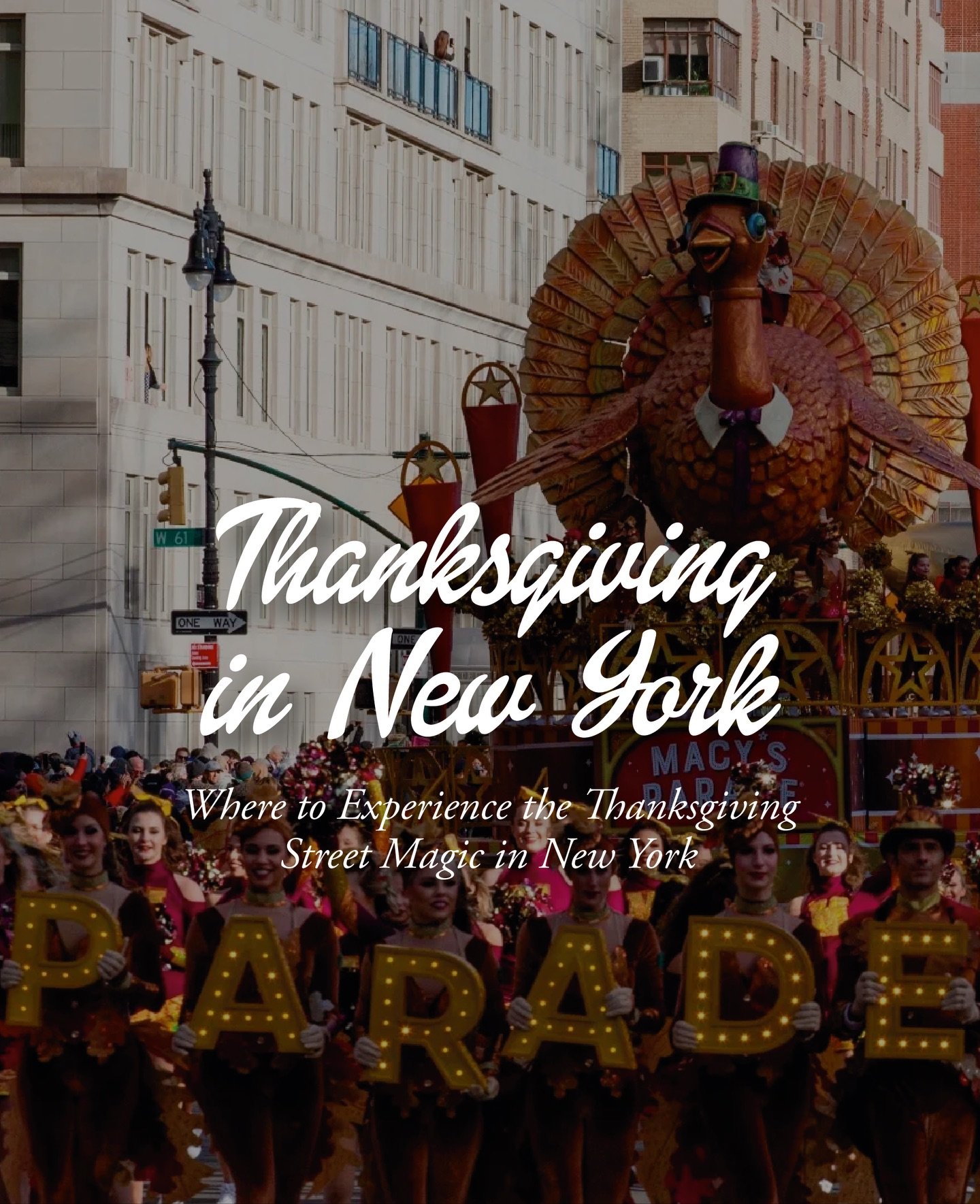 Thanksgiving in New York is more than a holiday &mdash; it&rsquo;s a runway in motion. From the iconic Macy&rsquo;s Parade to the glittering buzz of the city streets, every avenue turns into a stage for style, joy, and spectacle.

Begin your morning 