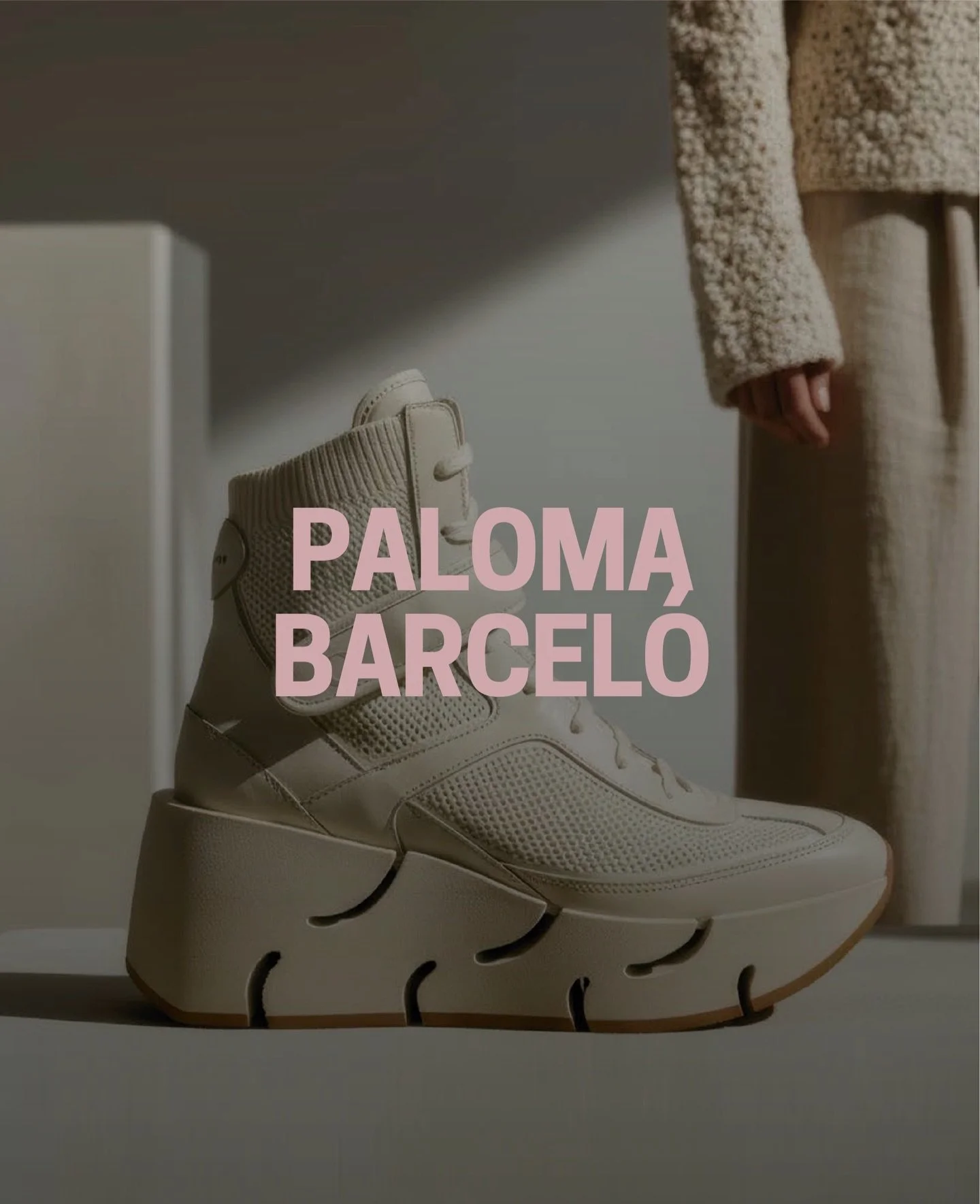 PALOMA BARCEL&Oacute; | Luxurious, Spanish footwear label, known for merging classic elegance with contemporary flair&mdash;from espadrilles and wedges to modern platforms, sneakers, and boots. Hand-braided and stitched leather is a trademark, alongs