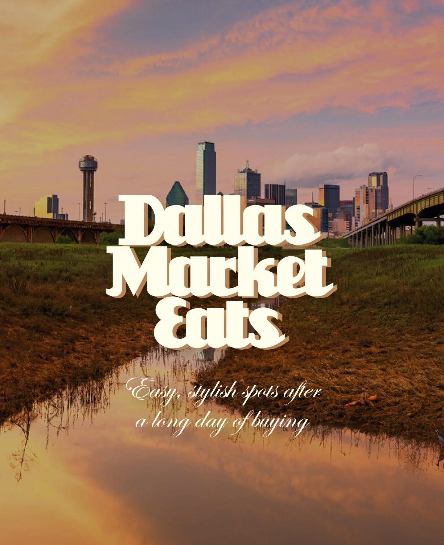 Visiting Dallas Market? After a long day of buying, these are our go-to spots for a relaxed, stylish meal &mdash; perfect for unwinding, meeting clients, or grabbing dinner with the team 🤍
SĒR Steak + Spirits &mdash; Design District (reserve) Town H