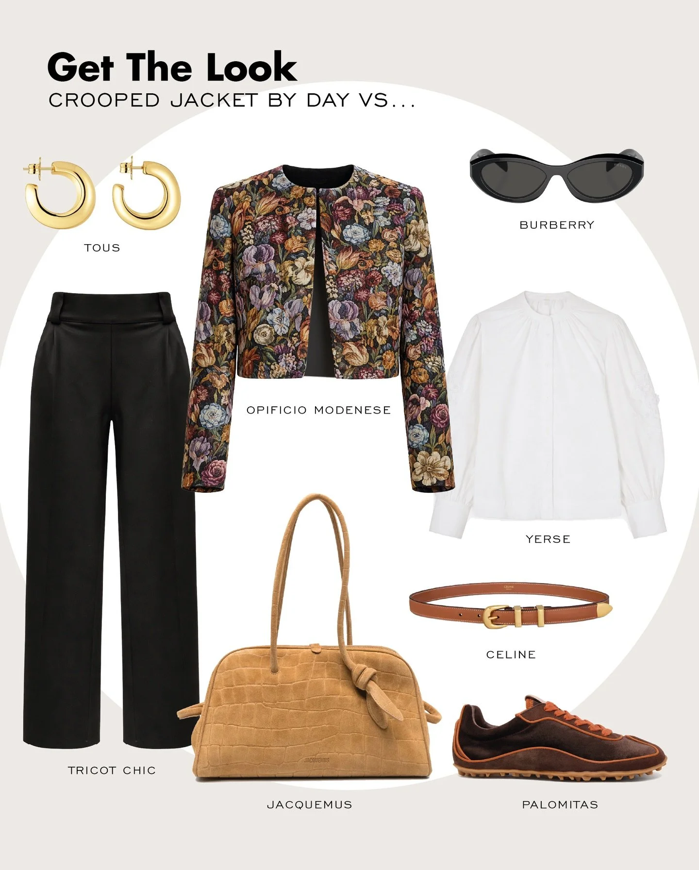 Cropped jackets are set to be one of the standout trends for Spring 2026, bringing a fresh and versatile twist to seasonal styling. At Fashionlab, we&rsquo;ve created two ways to wear them: by day, the floral printed design from&nbsp;Opificio Modenes