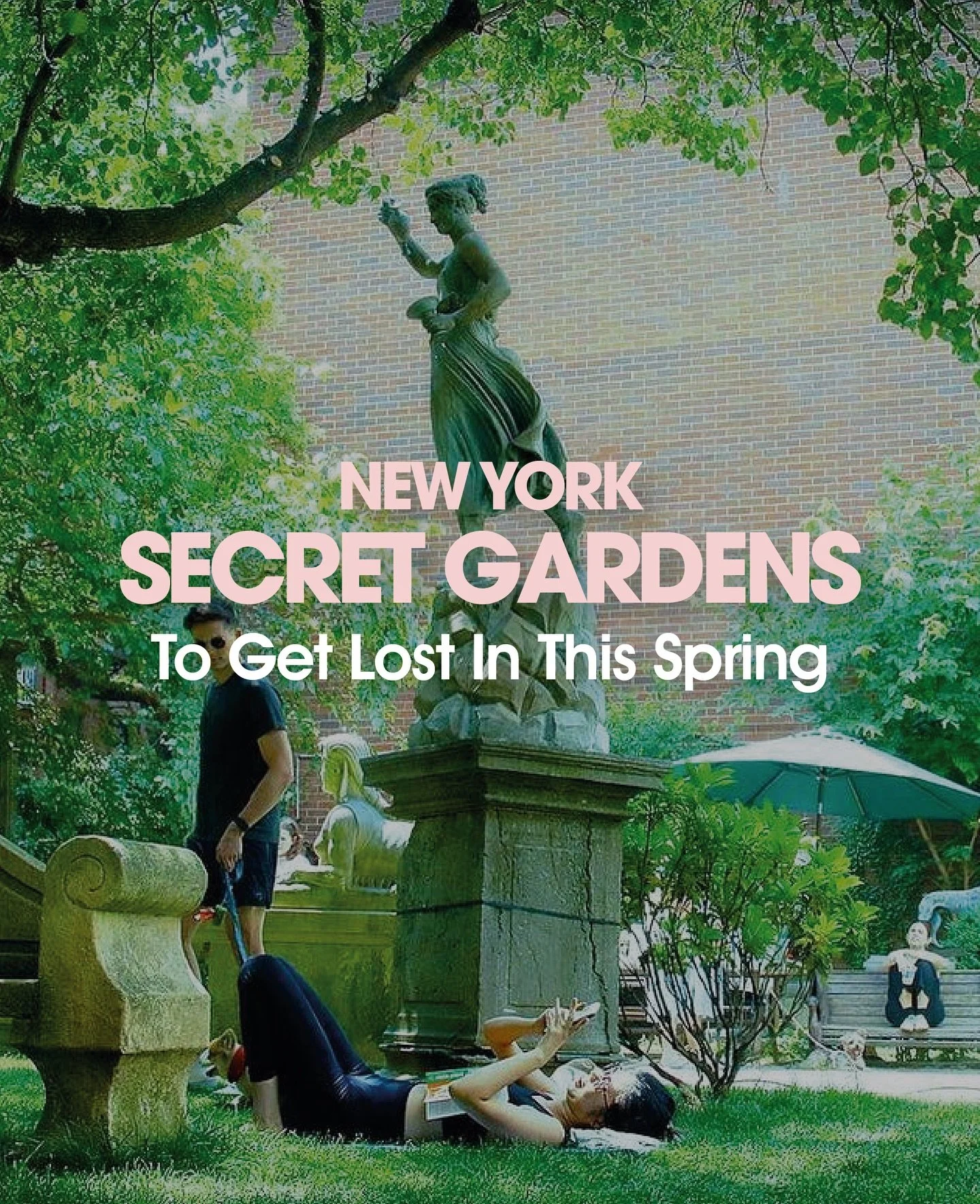 Spring is finally here, and NYC is blooming. Longer days, fresh air, and flowers everywhere &mdash; the perfect excuse to slow down and enjoy the city outdoors. If you&rsquo;re craving something a little quieter, these hidden garden gems are pure spr