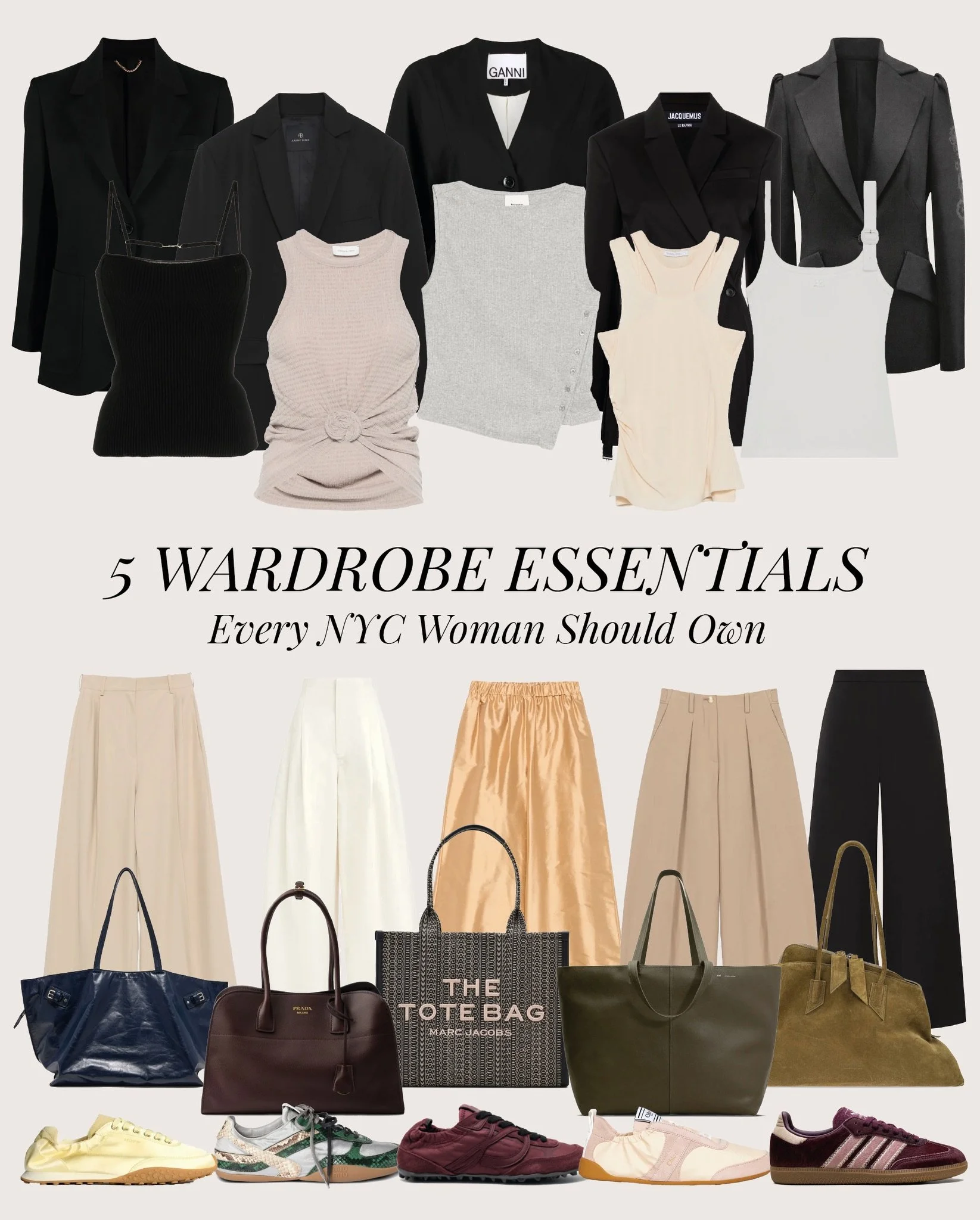 NYC dressing is all about pieces that work as hard as you do. 🖤
Think elevated basics, effortless tailoring and accessories that carry you from morning coffee to late-night plans.

Which one is your must-have? ✨

__

#fashionlab #fashionlabagency #S