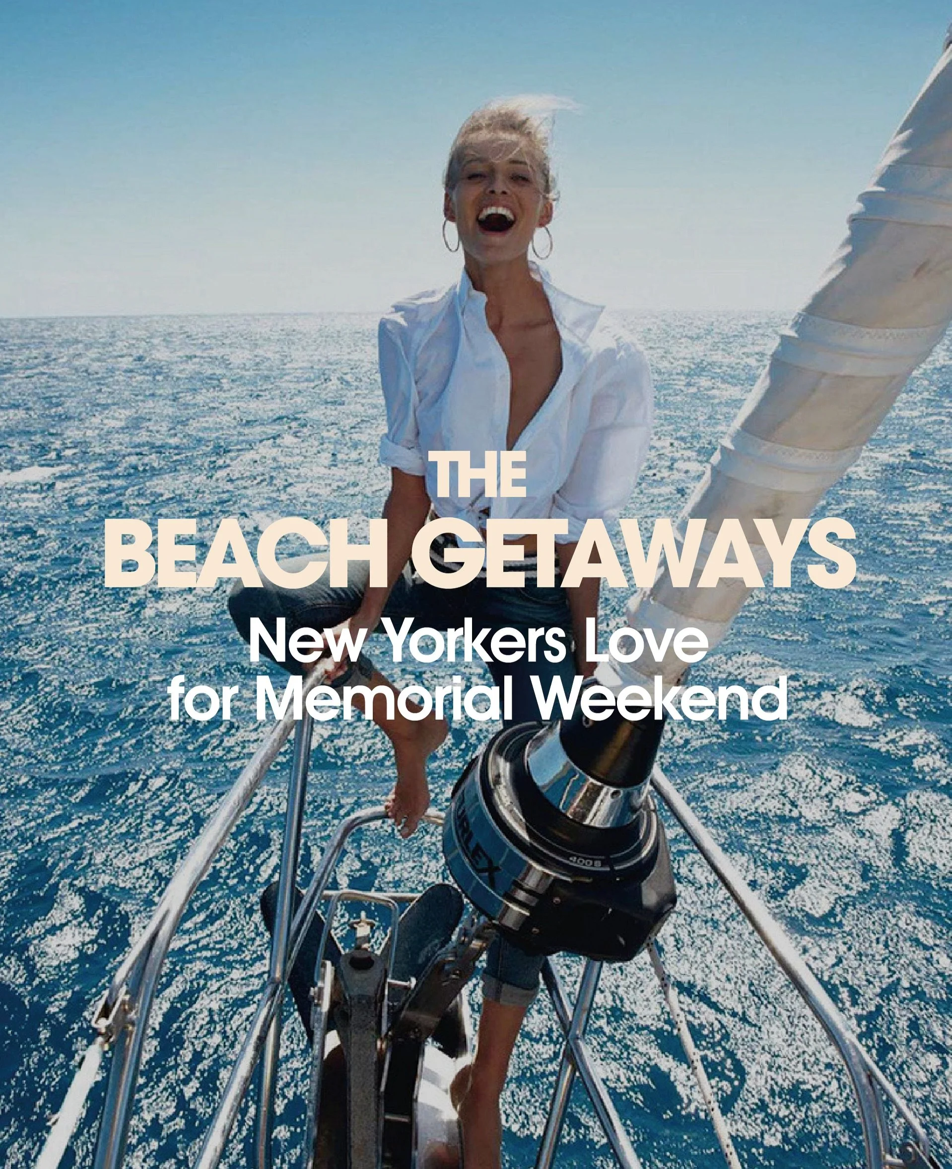 Any long weekend is a good excuse to leave the city behind, but Memorial Weekend is when New Yorkers officially chase summer. If you&rsquo;re looking for coastal escapes not too far from NYC&mdash;places with style, charm, and a well-curated crowd&md