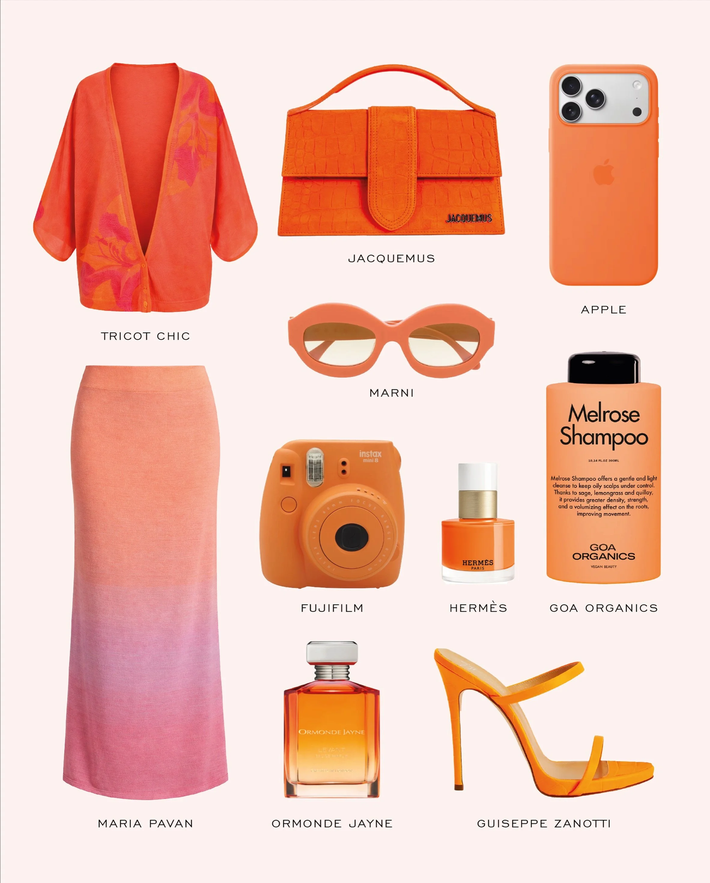 Tangerine is set to brighten up summer with its bold, sun-drenched energy. From the streets to the beach to your next pool party, we&rsquo;re sharing a few styling ideas to help you wear it wherever the season takes you.&nbsp;
__

#fashionlab #fashio