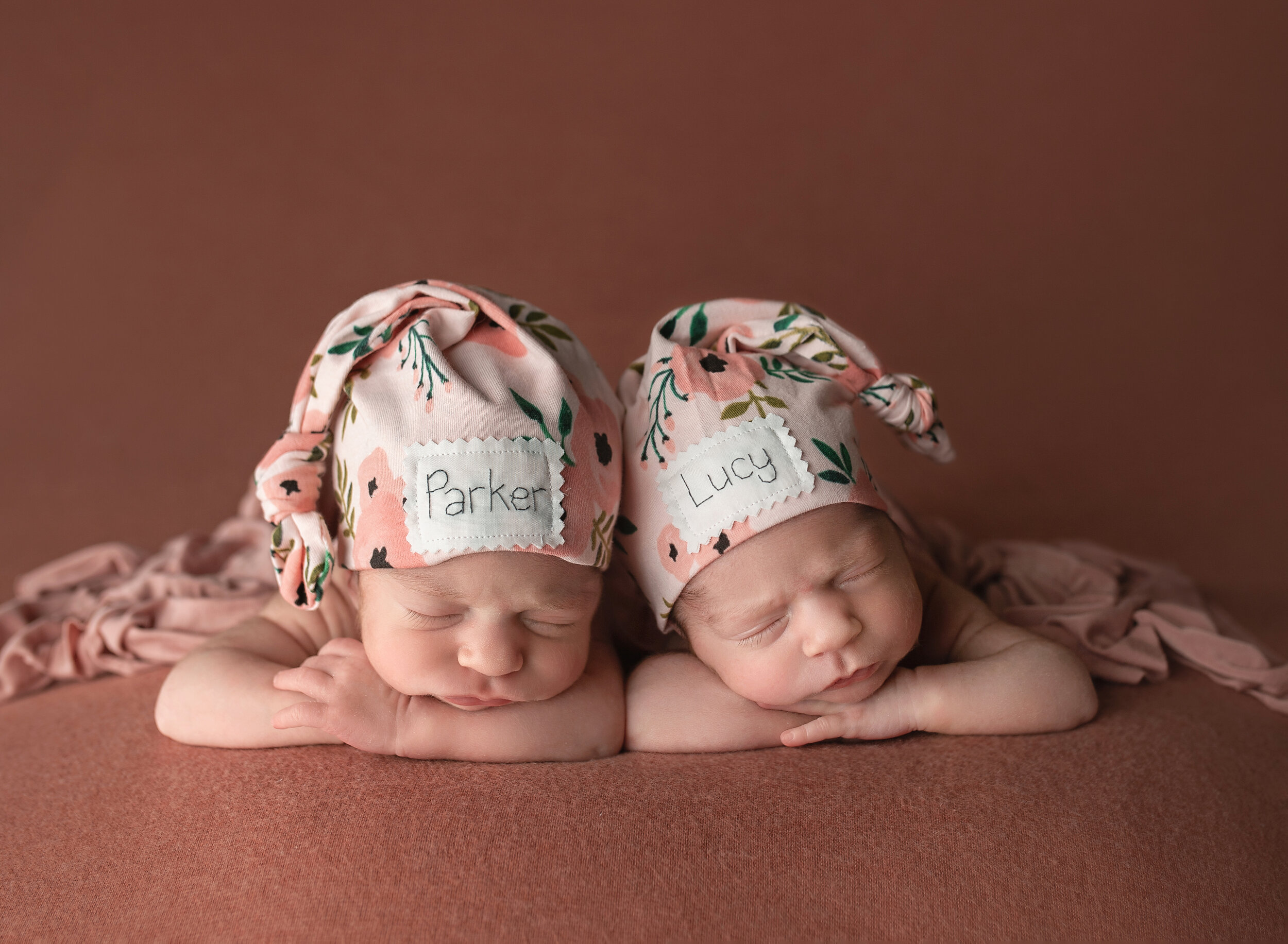 Morgan City Louisiana studio baby girl twins