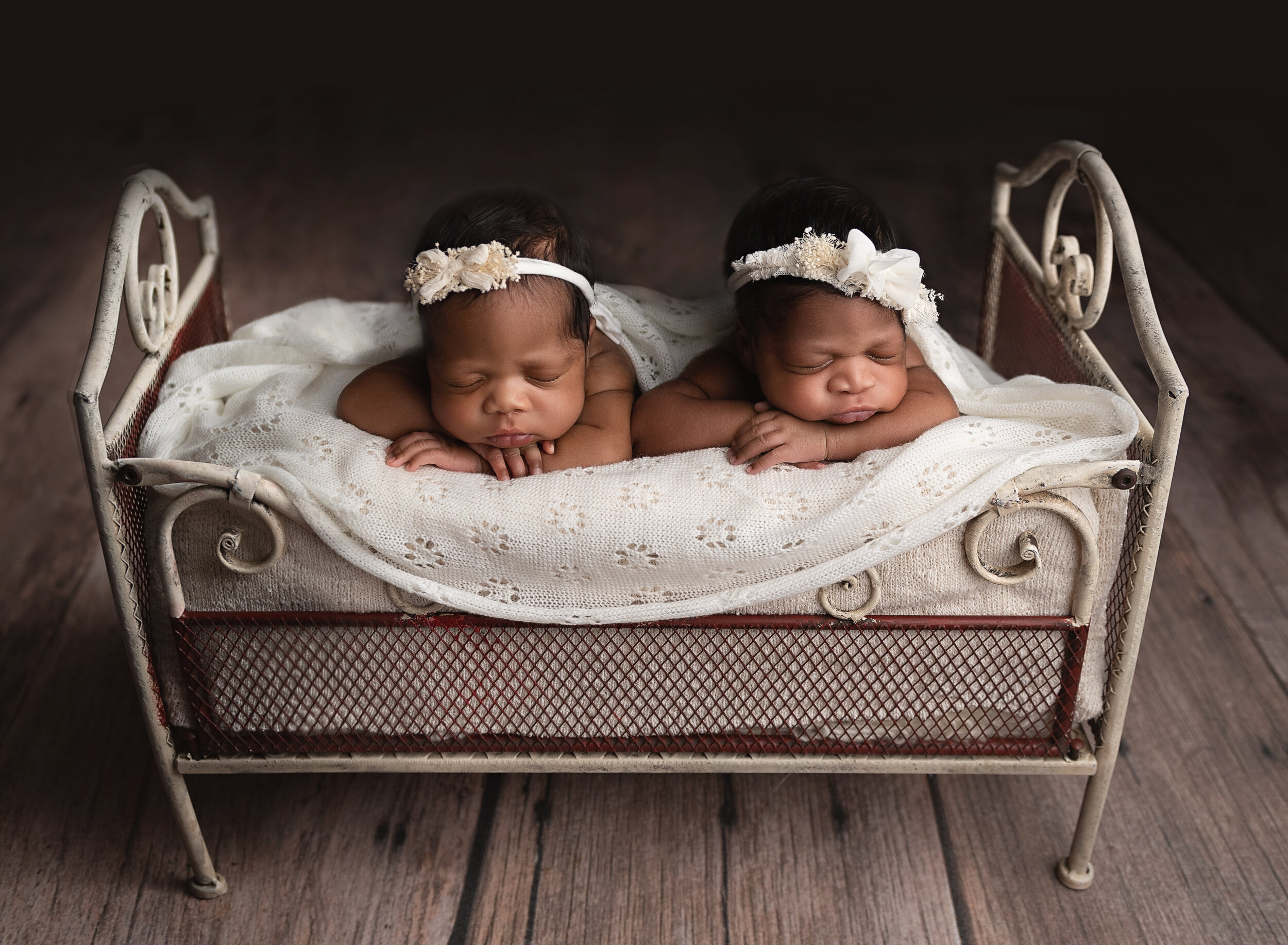 Houma Louisiana twin newborn photographer