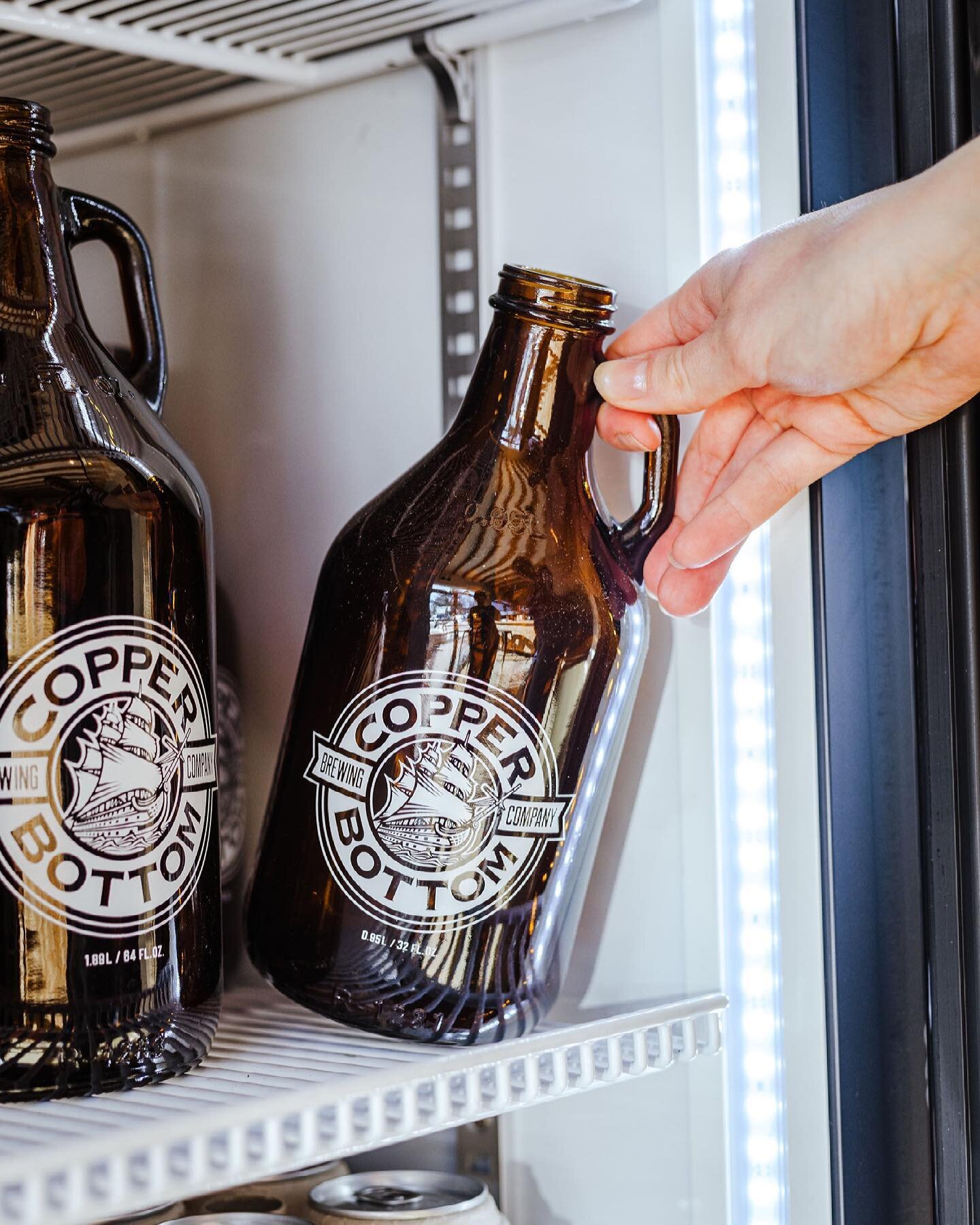 Last but not least, our Sunday deal is a special on growler fills. Fill any 64oz growler on a Sunday and get $2 off your purchase!

#SundayFunday